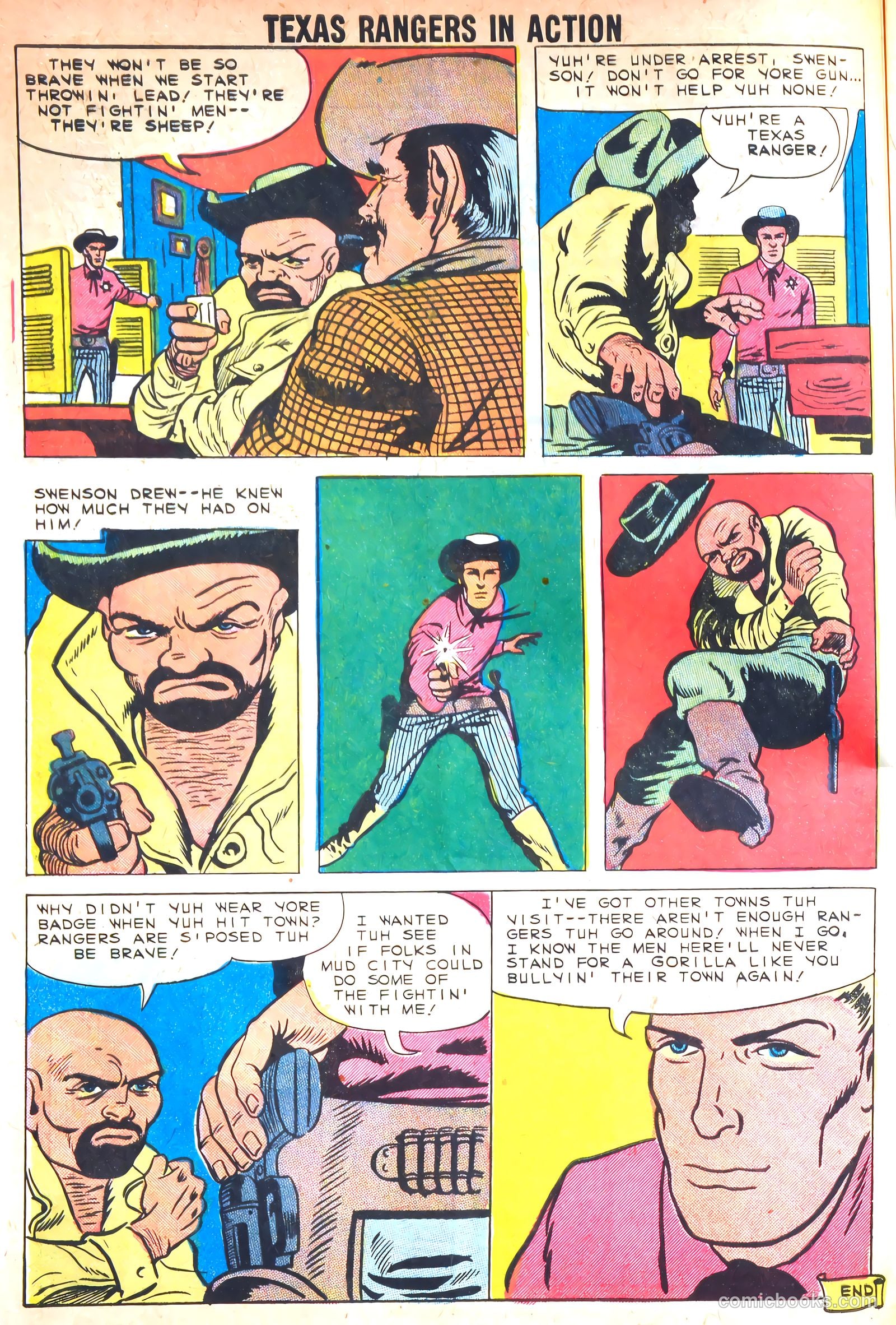 Texas Rangers in Action #17 (1959) — page 8 of 35