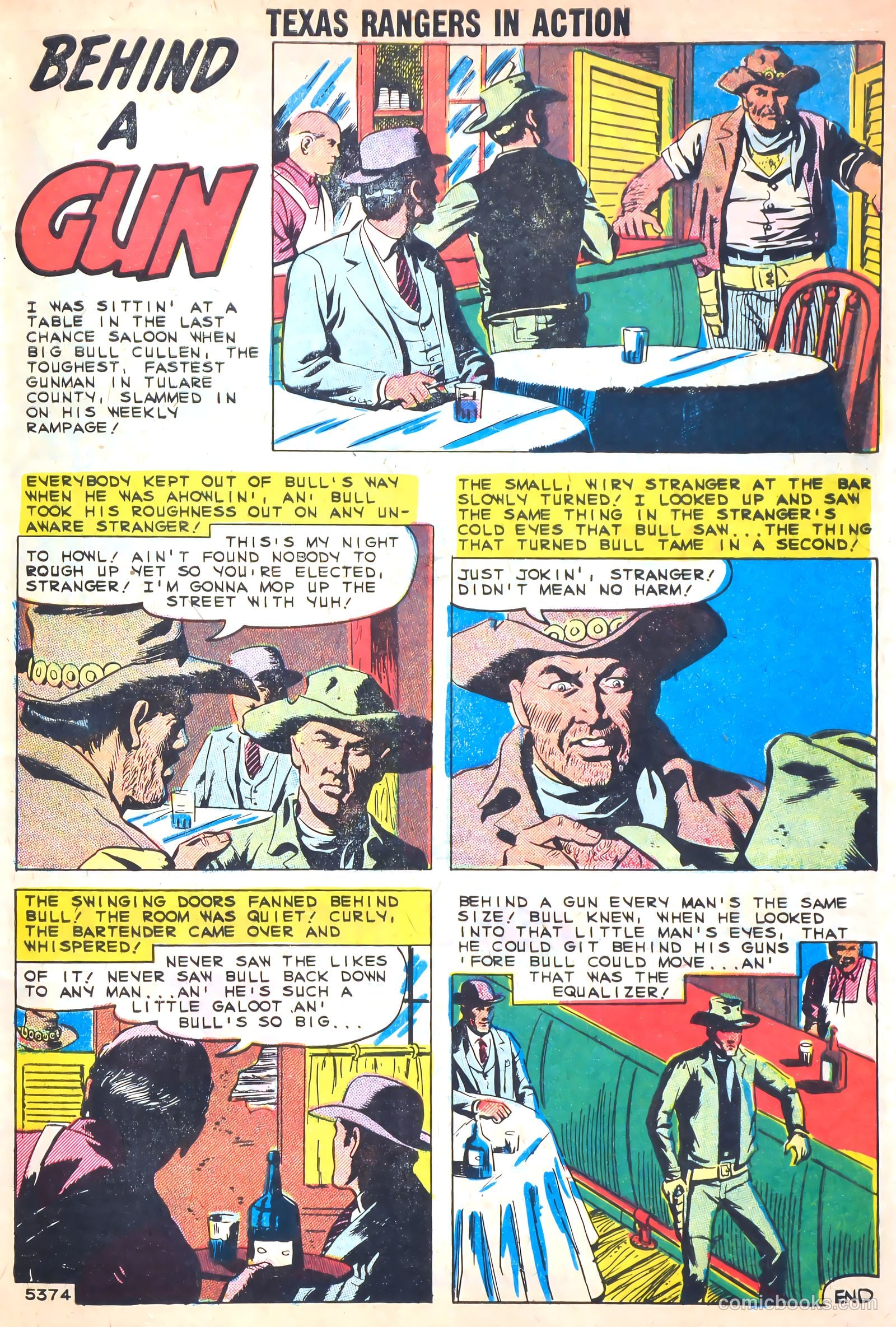 Texas Rangers in Action #17 (1959) — page 9 of 35
