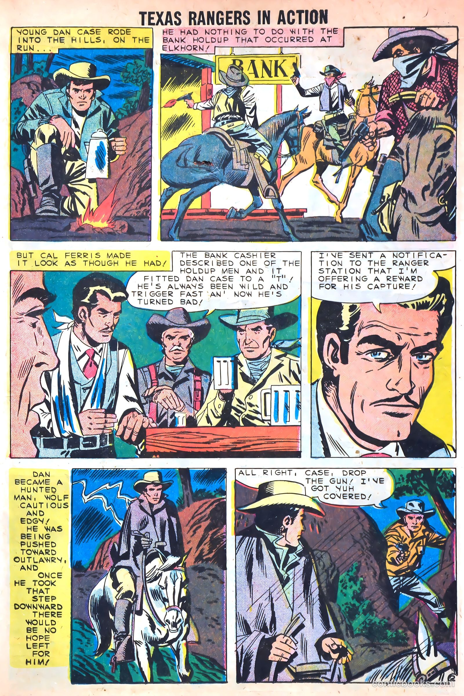 Texas Rangers in Action #17 (1959) — page 13 of 35
