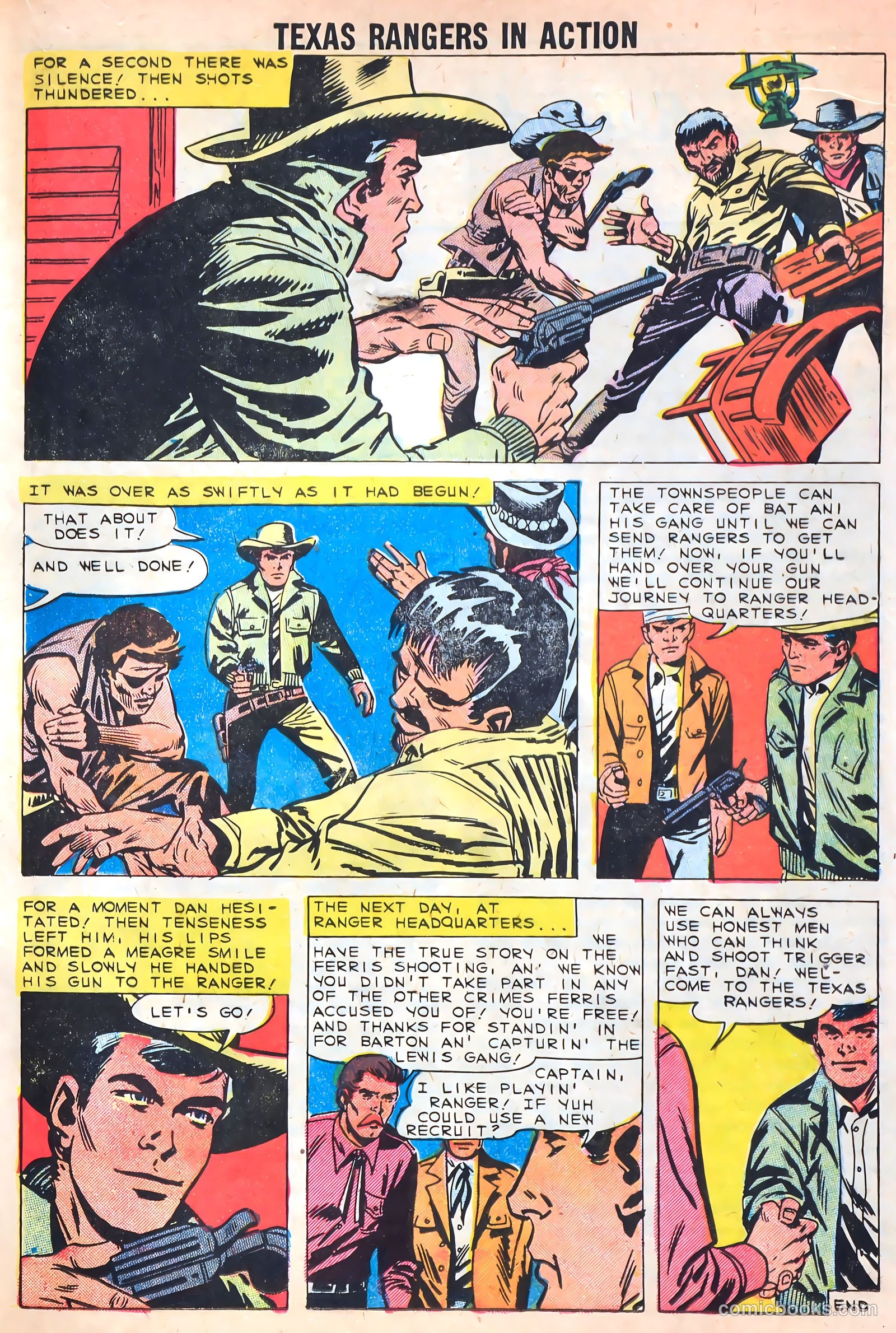 Texas Rangers in Action #17 (1959) — page 17 of 35