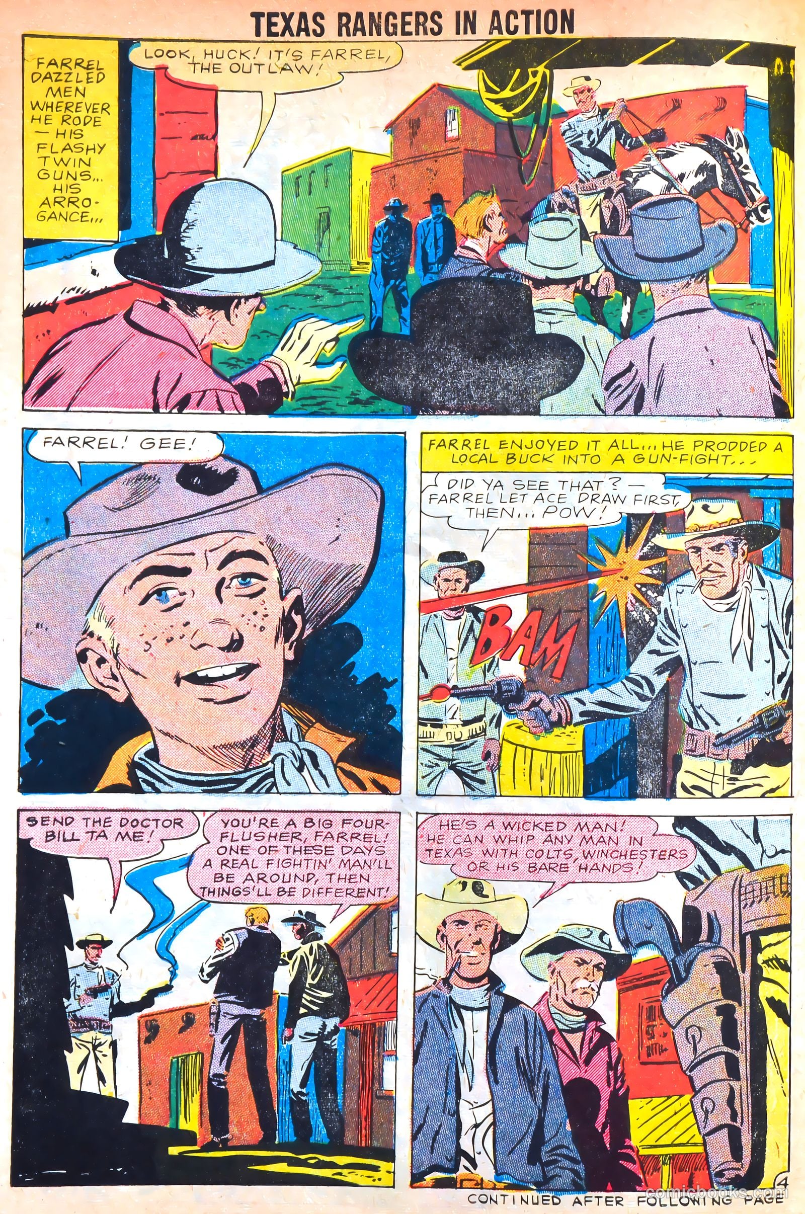 Texas Rangers in Action #17 (1959) — page 29 of 35