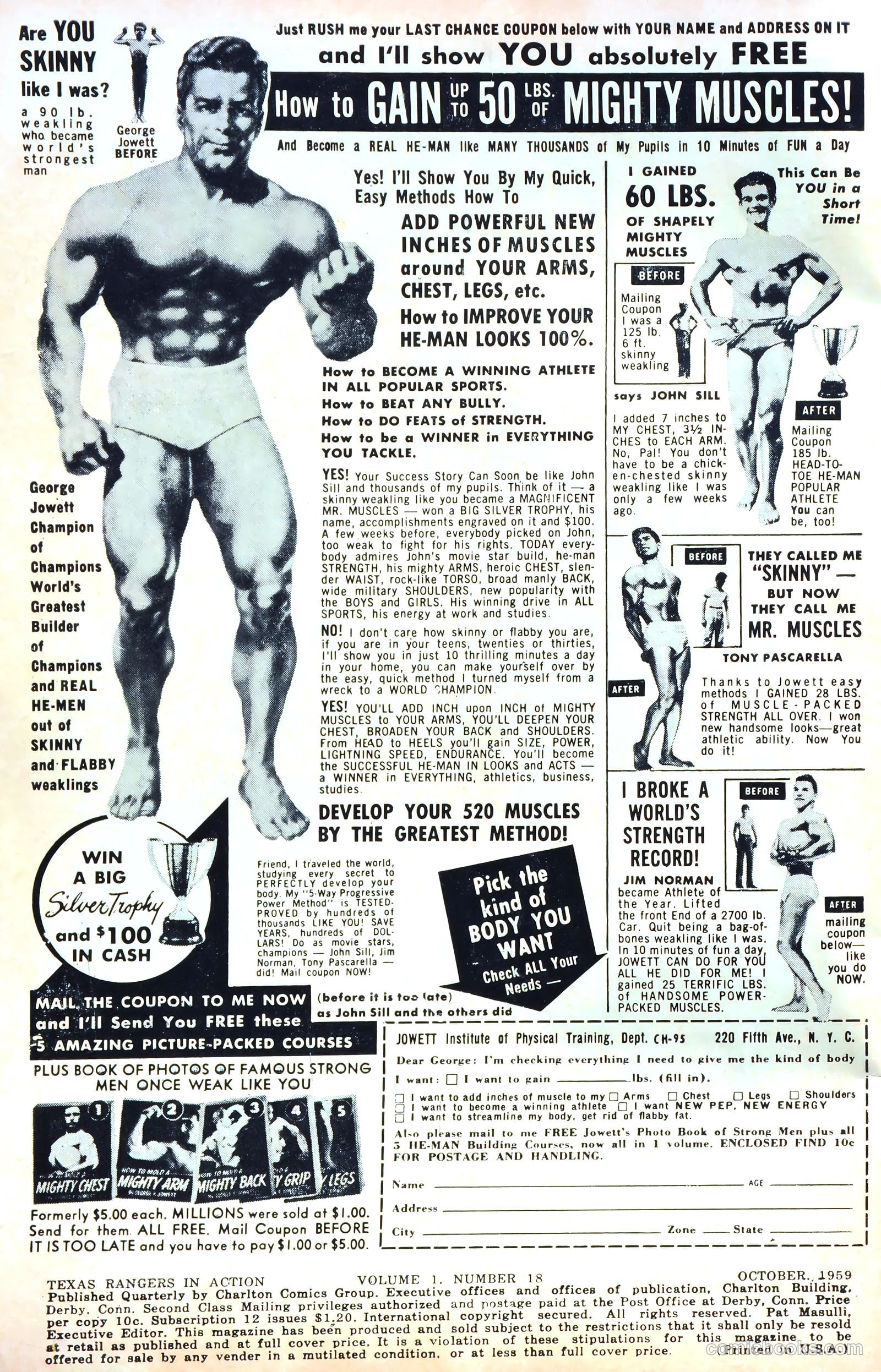 Texas Rangers in Action #18 (1959) — page 2 of 35