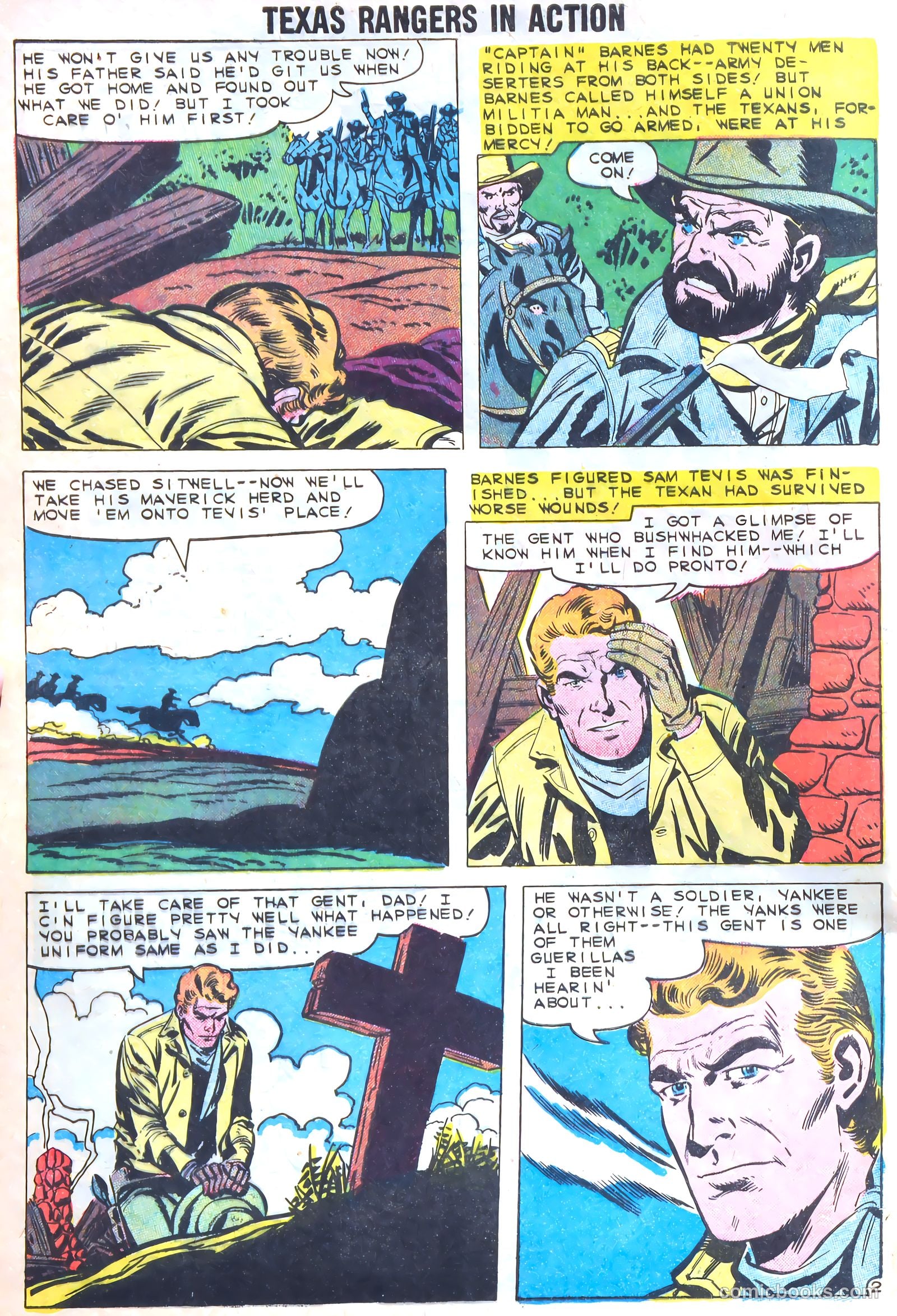Texas Rangers in Action #18 (1959) — page 4 of 35