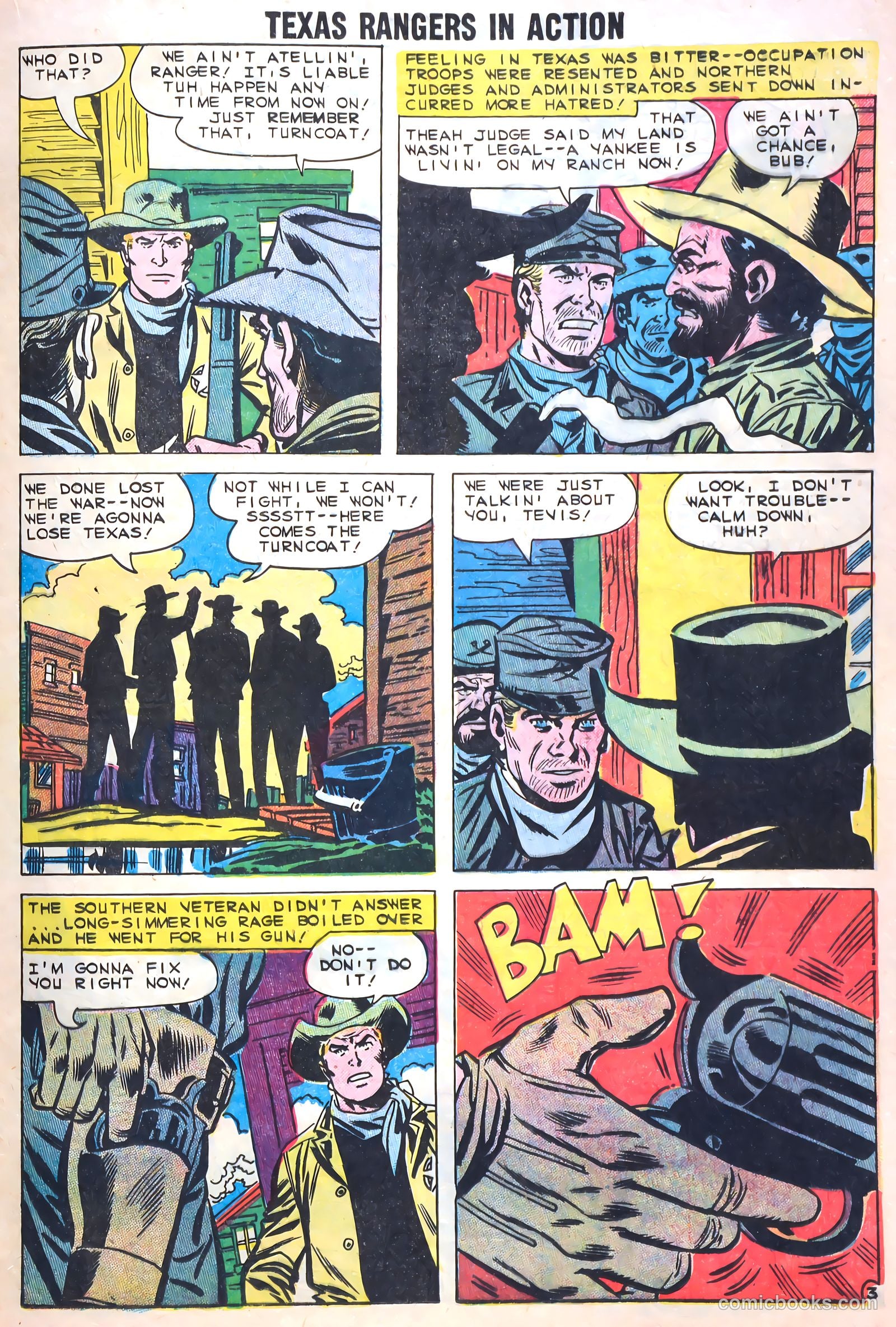 Texas Rangers in Action #18 (1959) — page 17 of 35