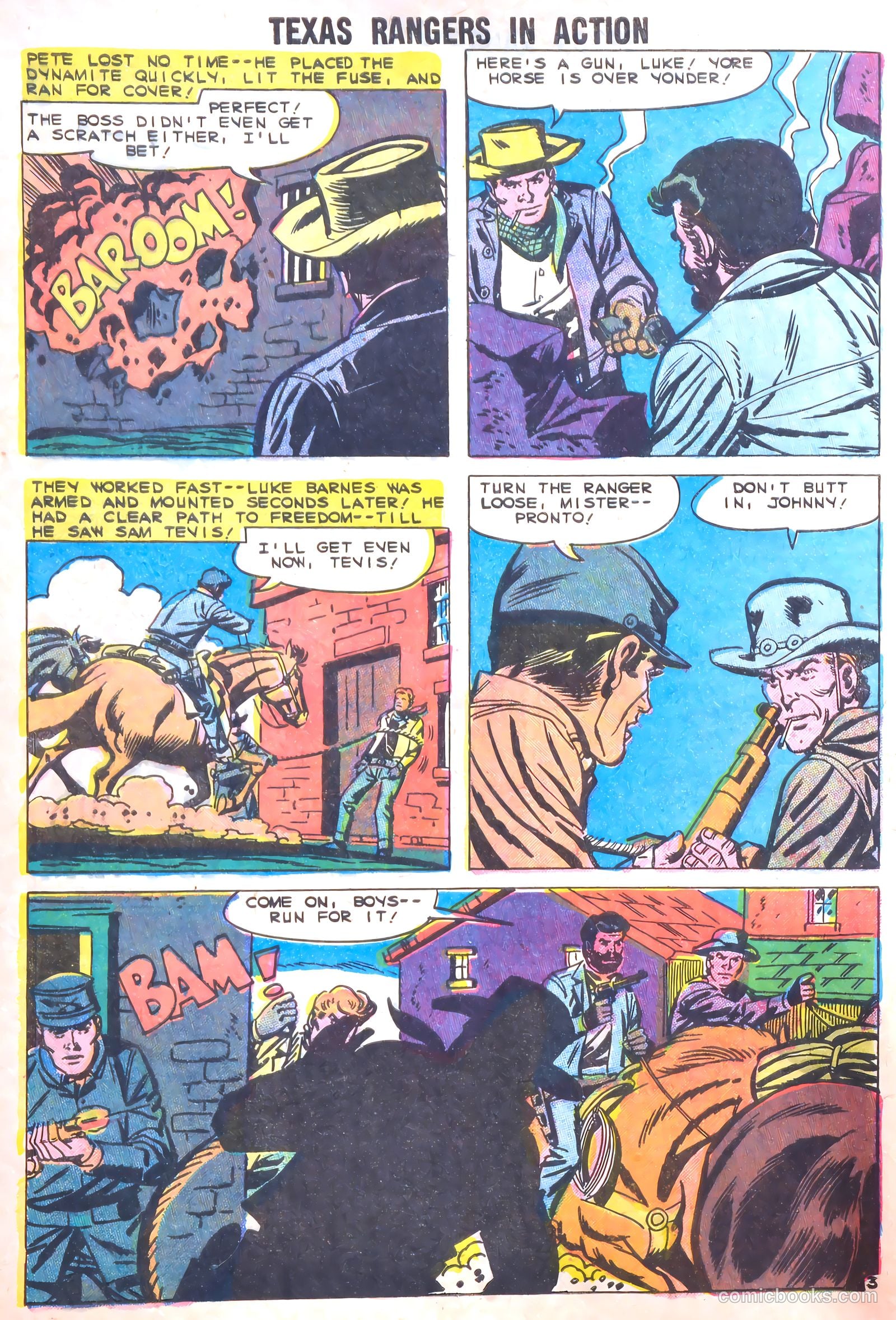 Texas Rangers in Action #18 (1959) — page 27 of 35