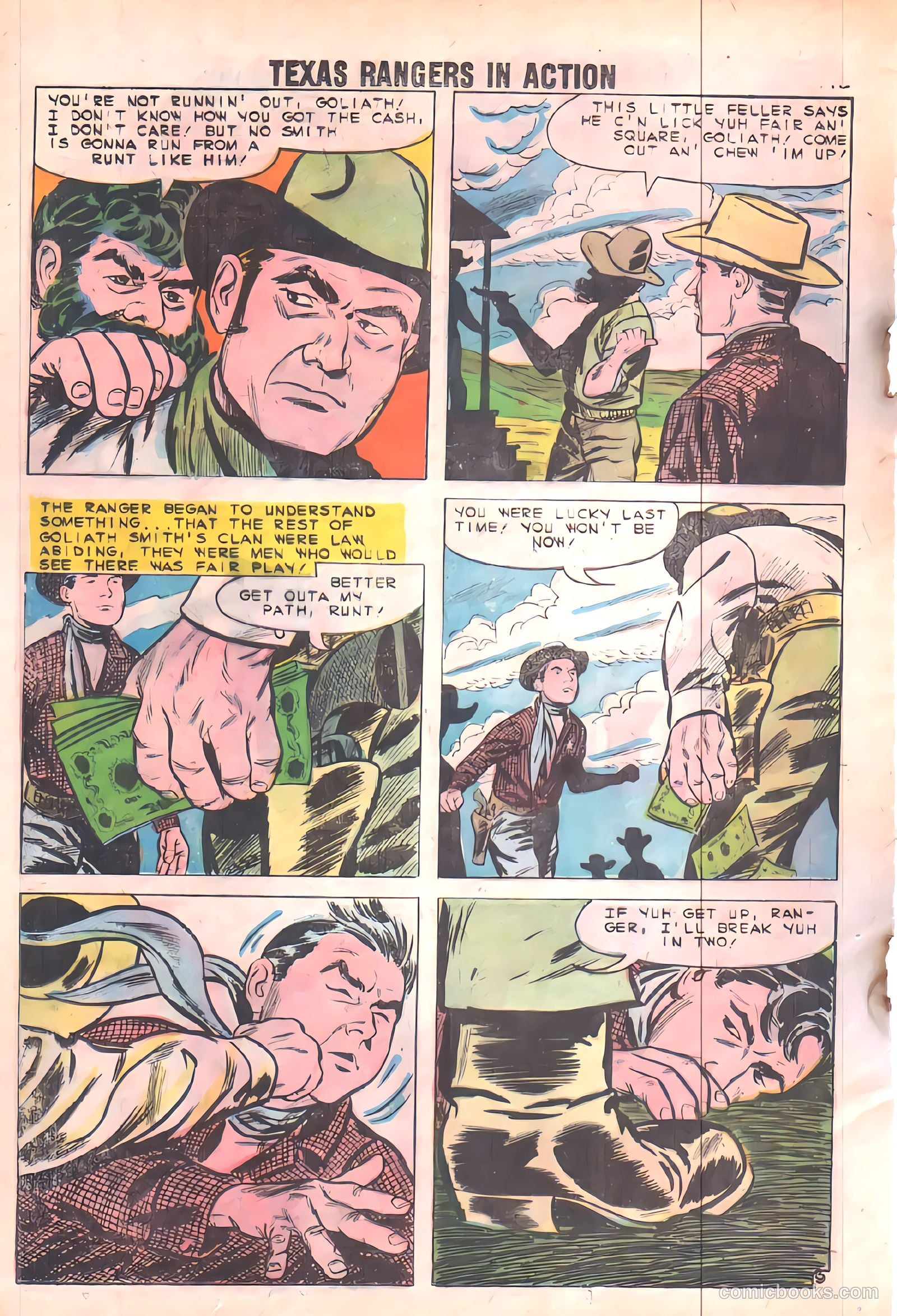 Texas Rangers in Action #19 (1959) — page 12 of 37