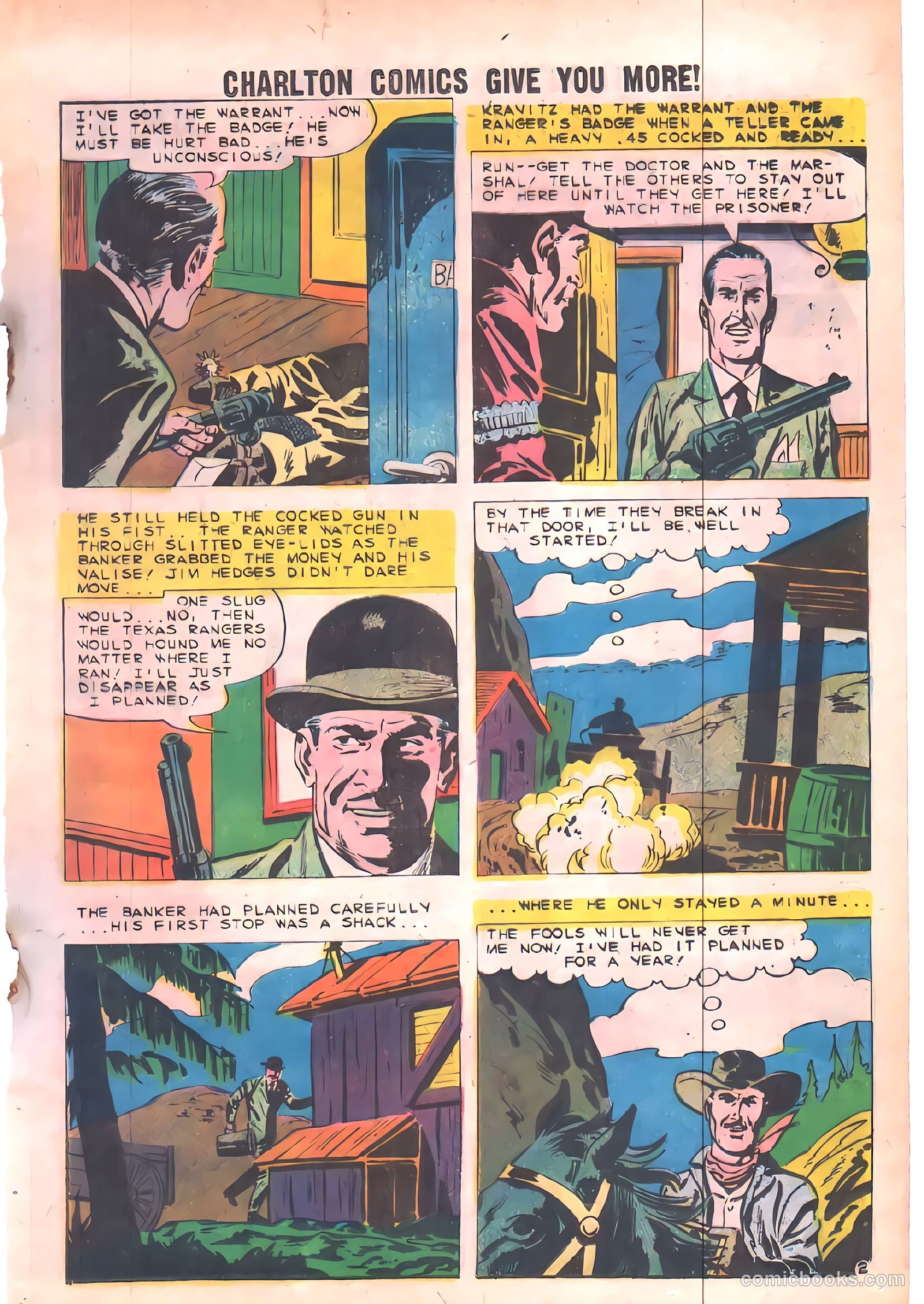 Texas Rangers in Action #19 (1959) — page 17 of 37