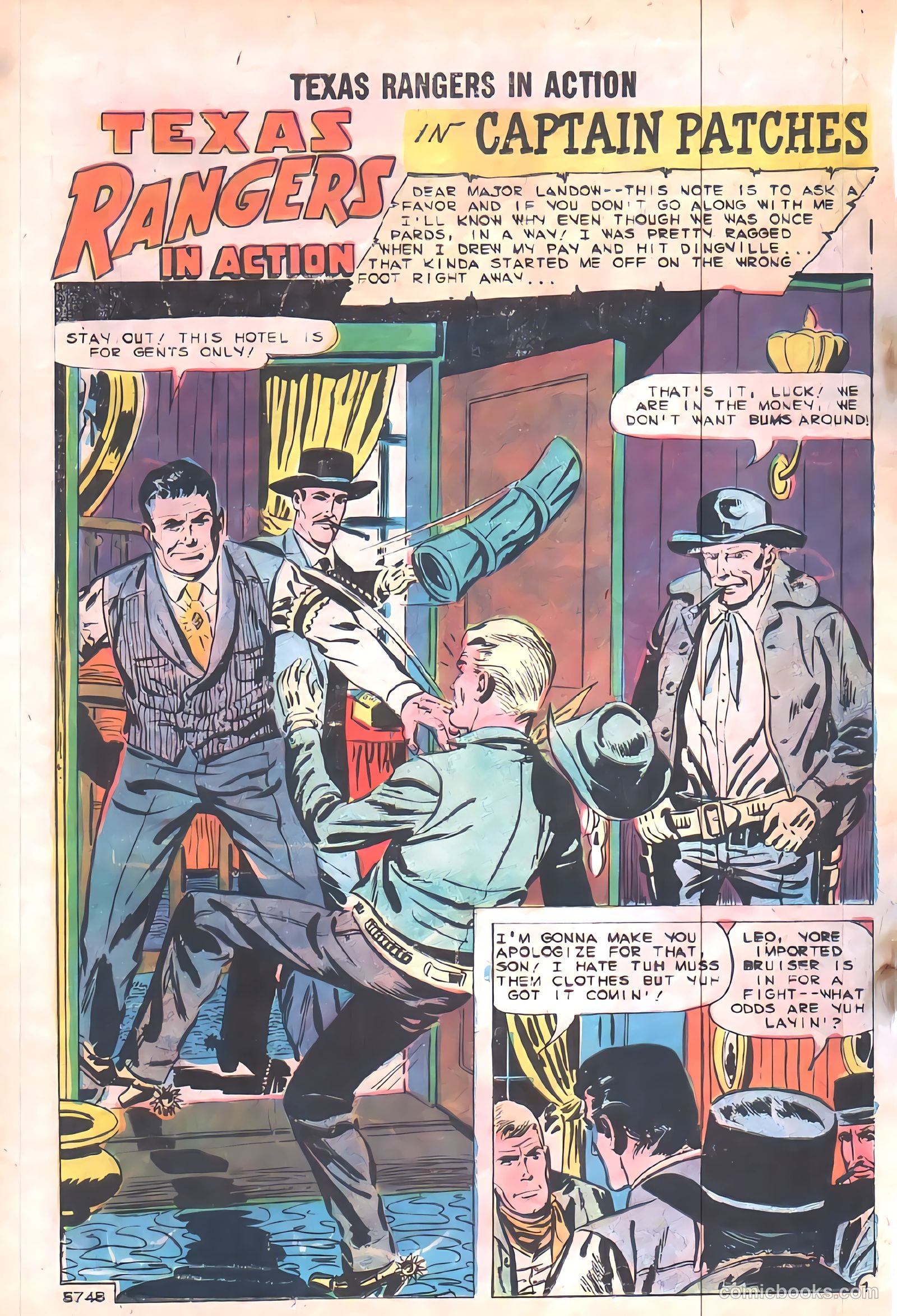 Texas Rangers in Action #19 (1959) — page 26 of 37