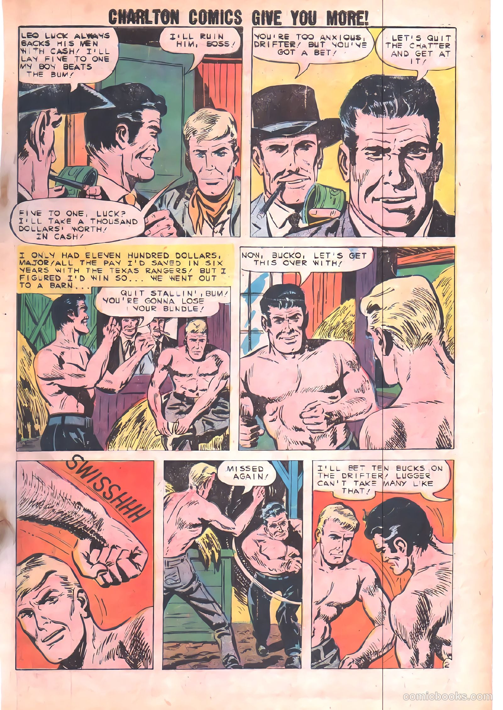 Texas Rangers in Action #19 (1959) — page 27 of 37