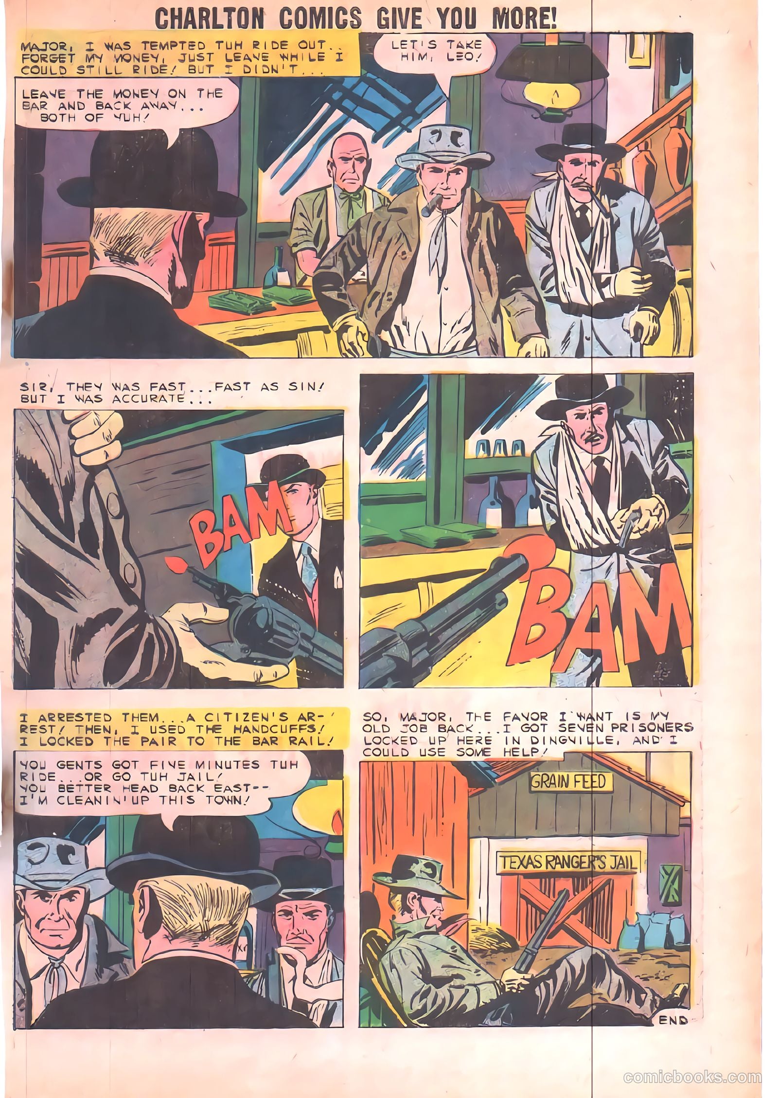 Texas Rangers in Action #19 (1959) — page 33 of 37
