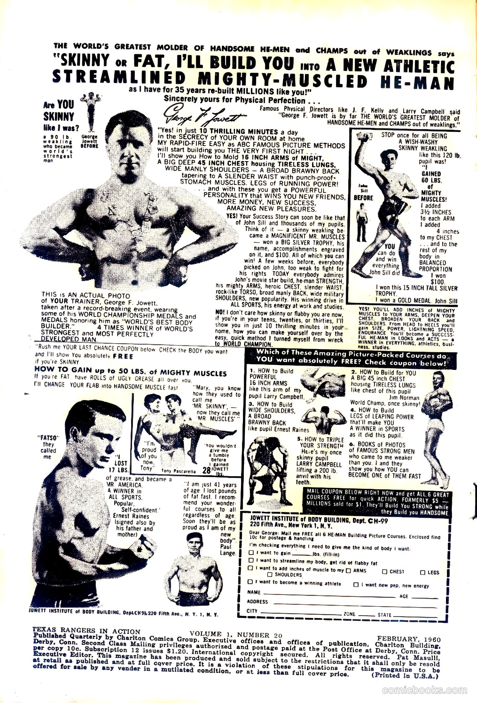 Texas Rangers in Action #20 (1960) — page 2 of 36