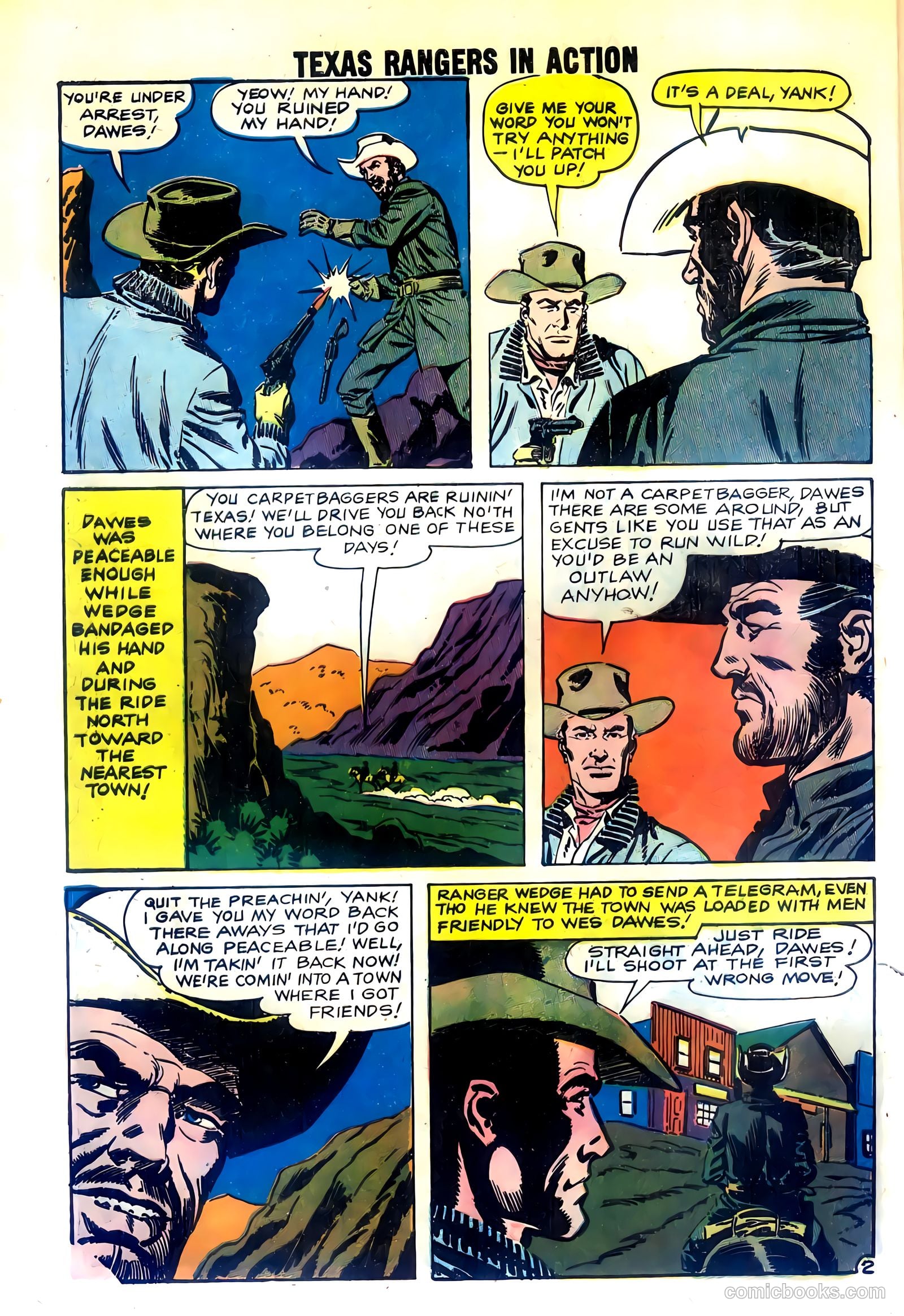Texas Rangers in Action #20 (1960) — page 4 of 36