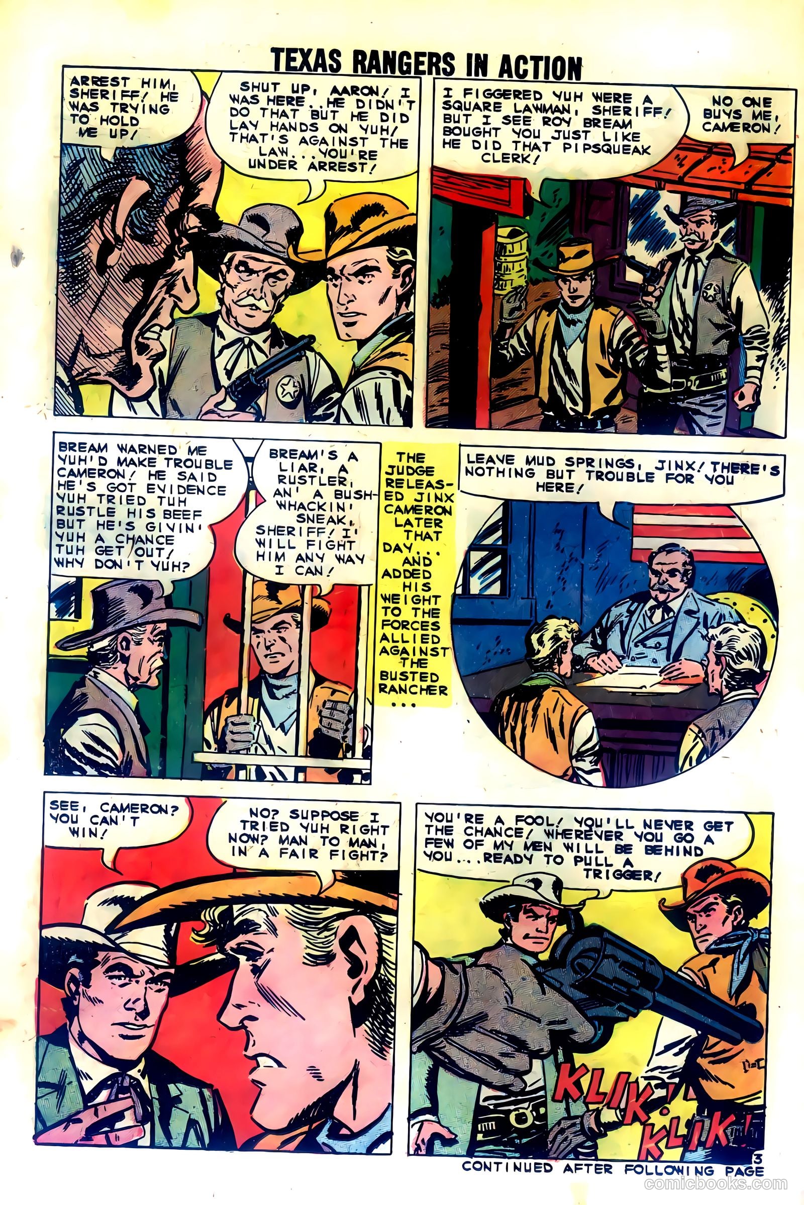 Texas Rangers in Action #20 (1960) — page 14 of 36