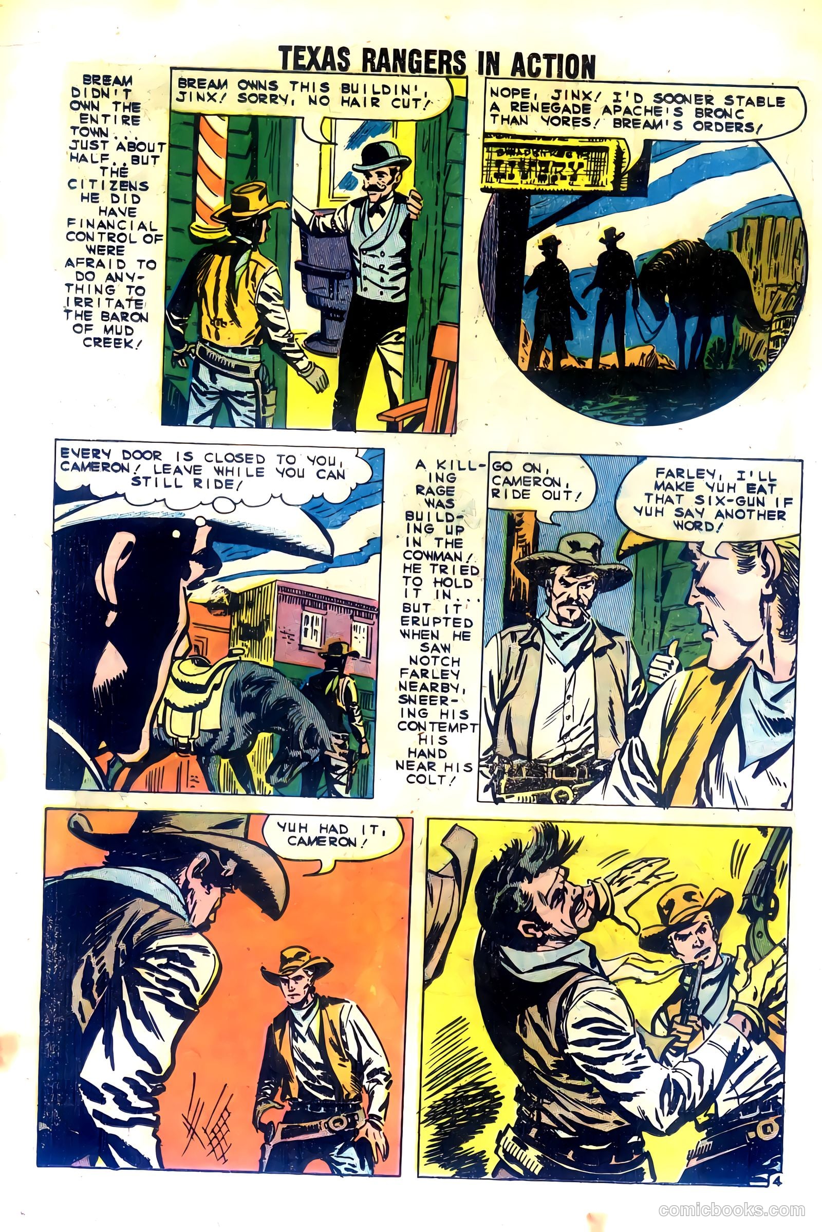 Texas Rangers in Action #20 (1960) — page 16 of 36