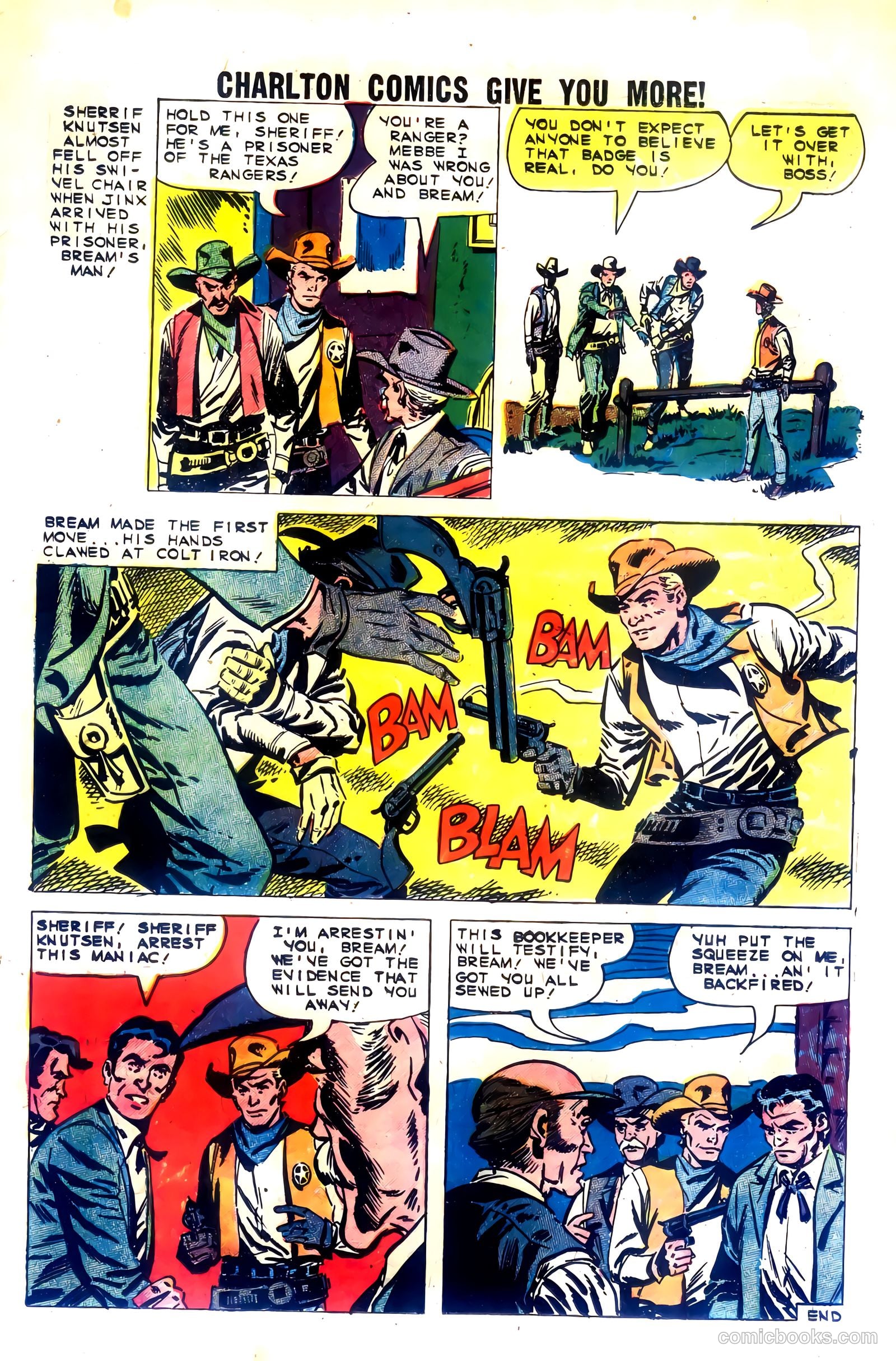 Texas Rangers in Action #20 (1960) — page 19 of 36