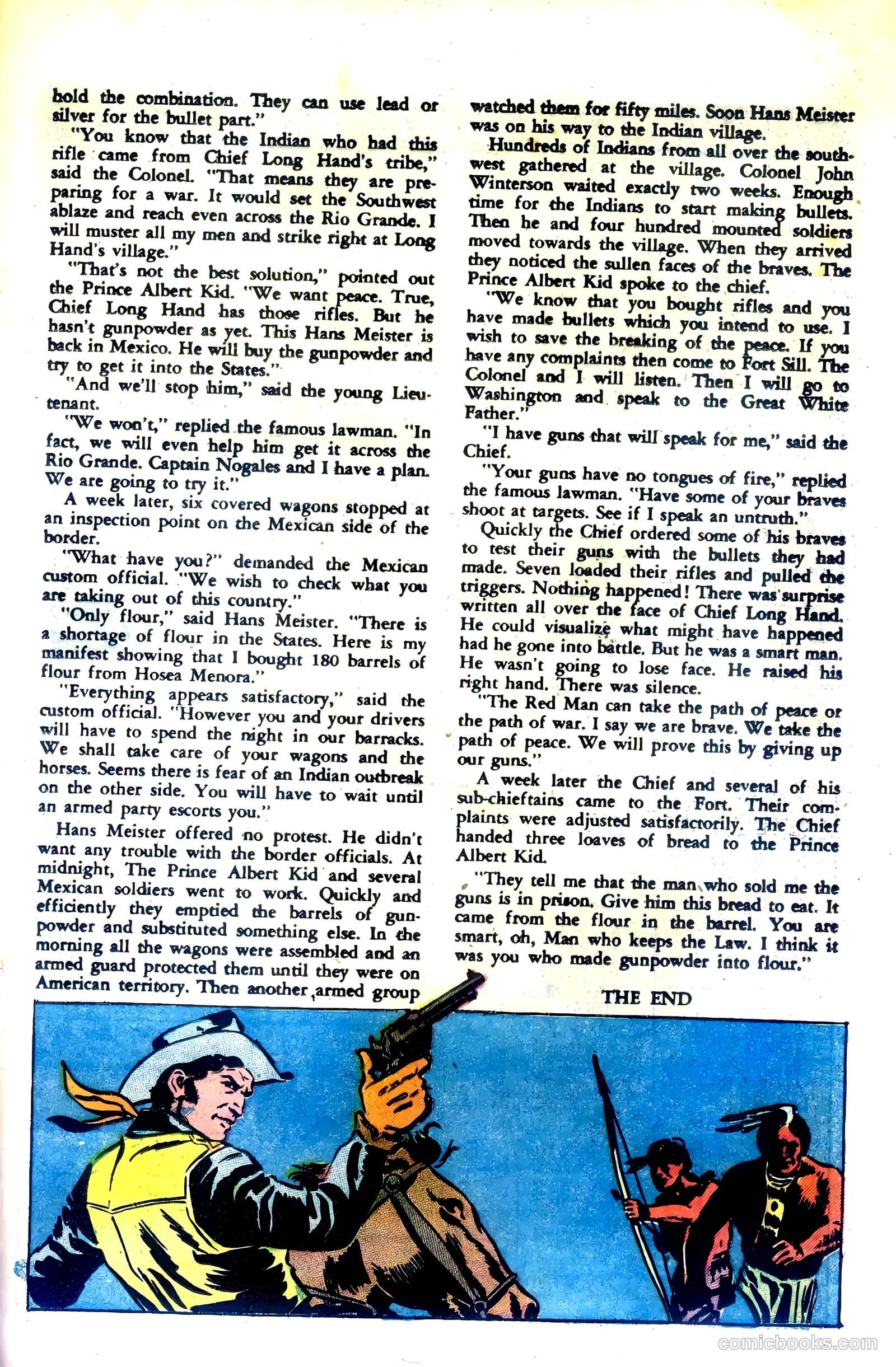 Texas Rangers in Action #20 (1960) — page 21 of 36