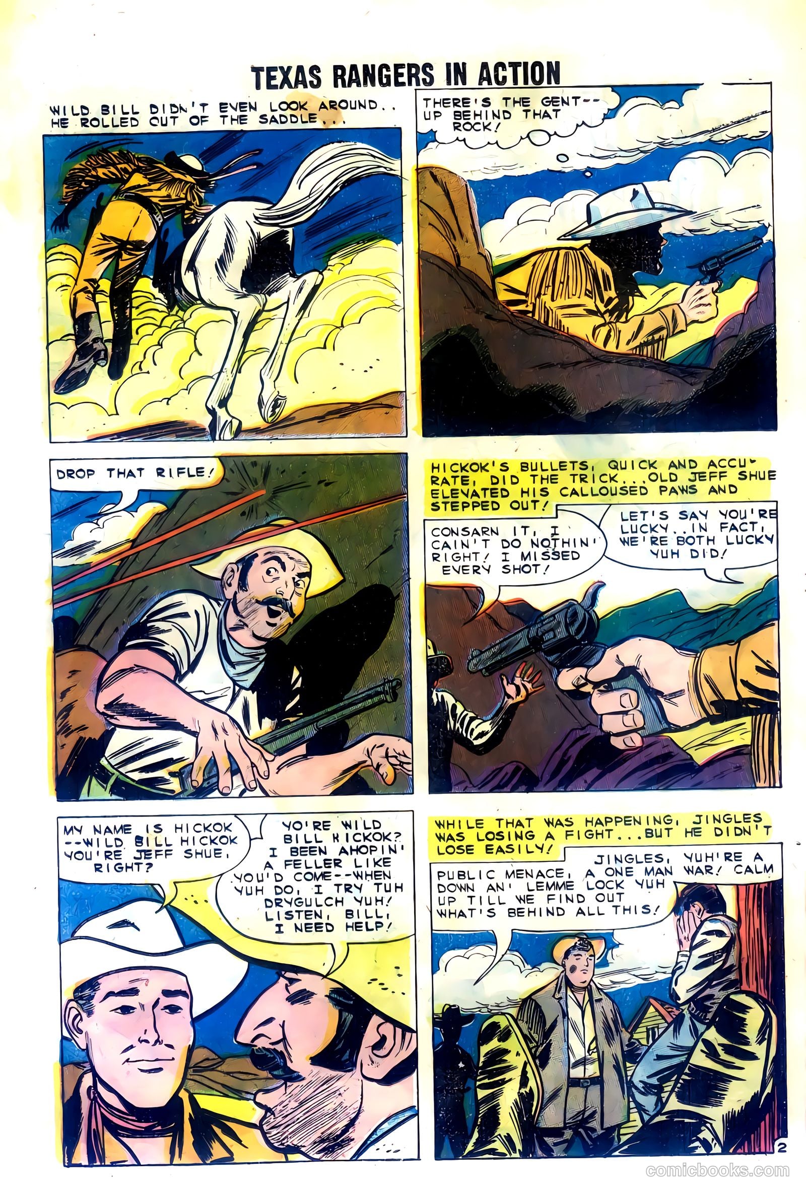 Texas Rangers in Action #20 (1960) — page 24 of 36
