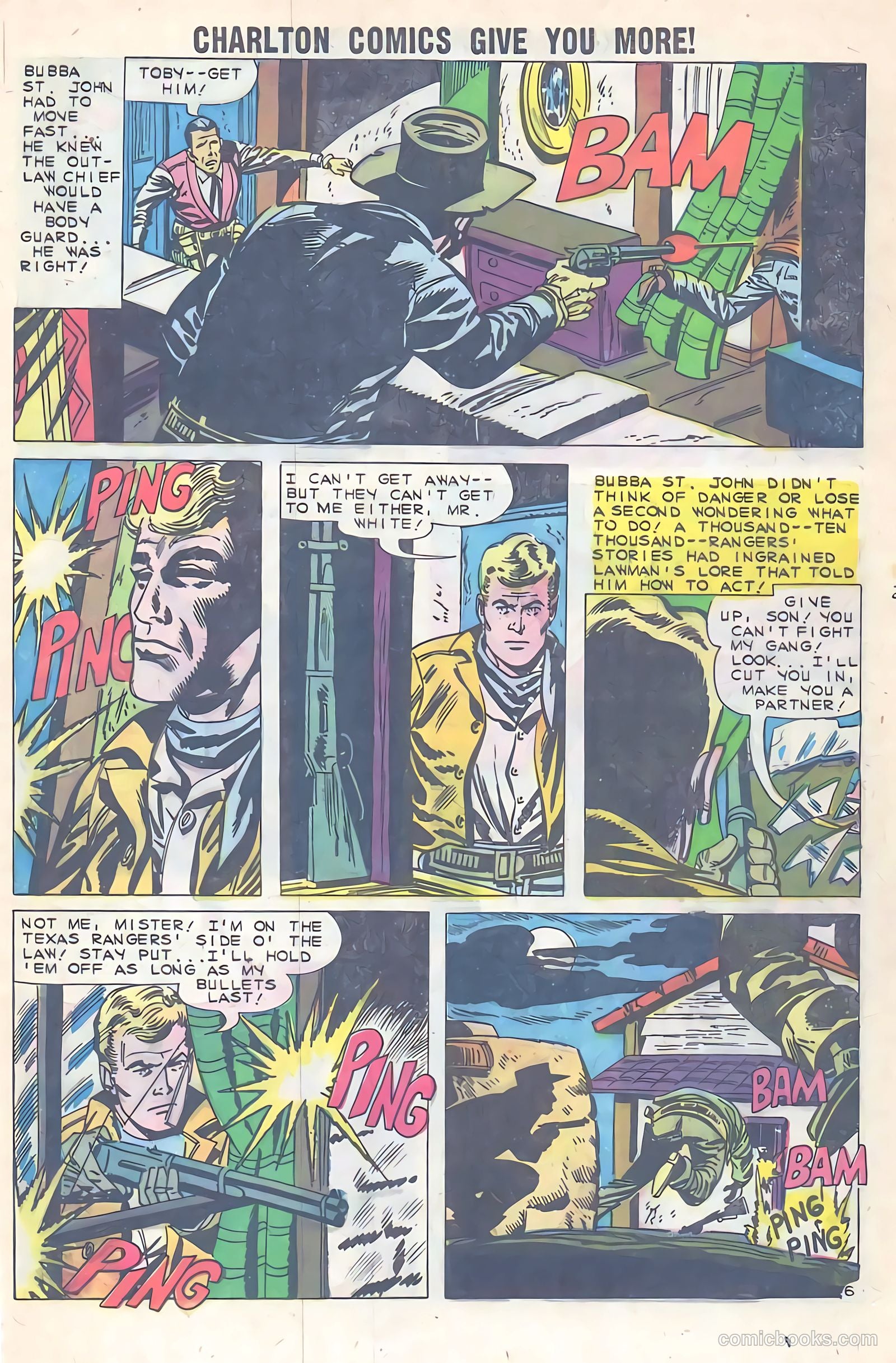 Texas Rangers in Action #21 (1960) — page 9 of 36