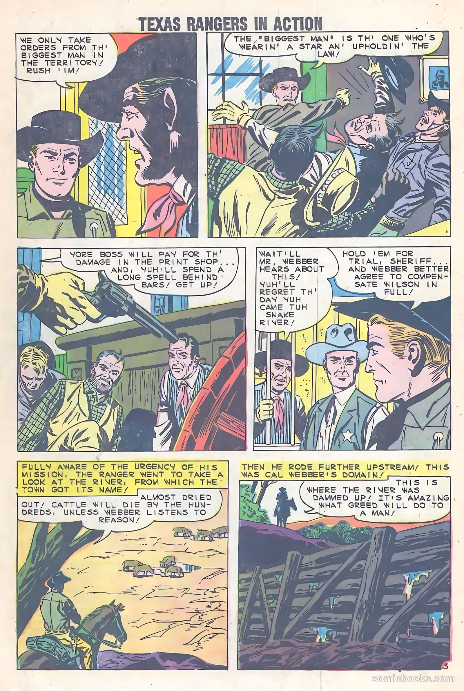 Texas Rangers in Action #21 (1960) — page 16 of 36