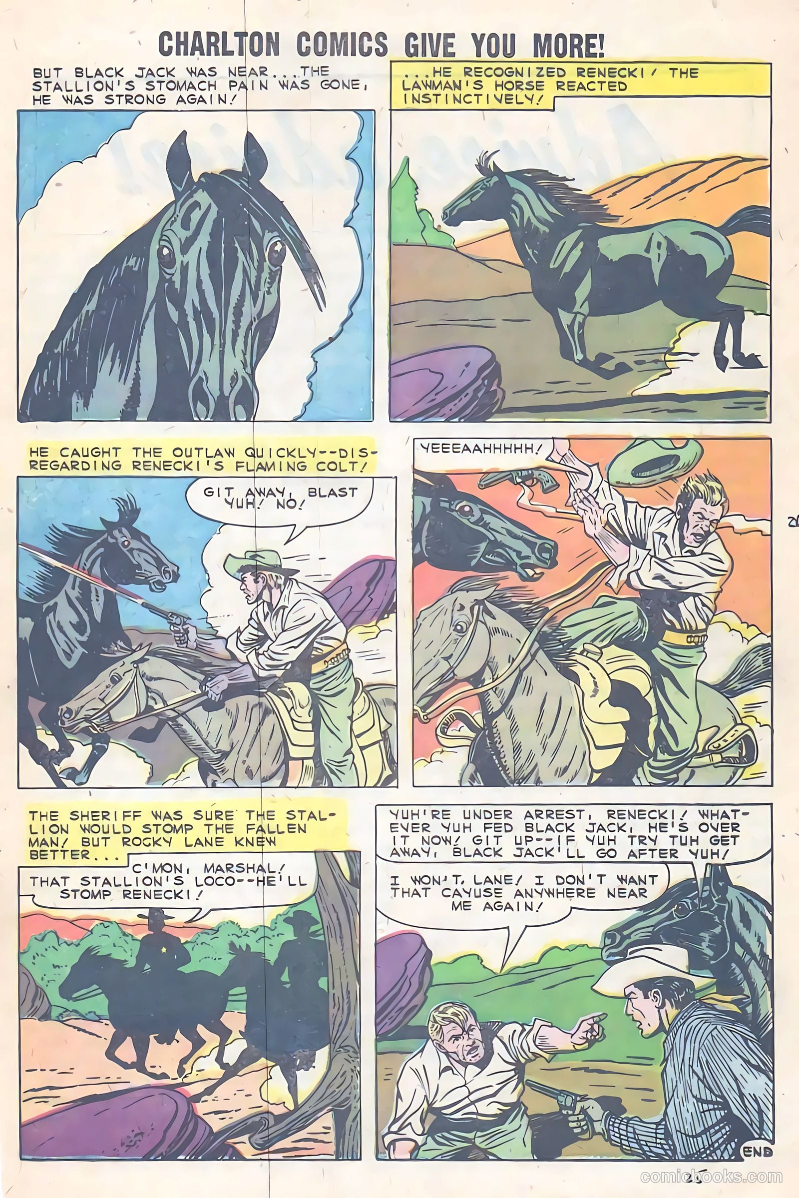 Texas Rangers in Action #21 (1960) — page 25 of 36