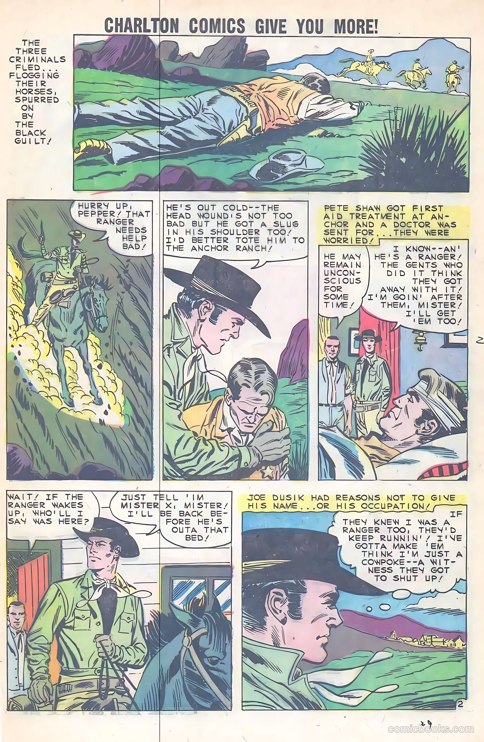 Texas Rangers in Action #21 (1960) — page 29 of 36