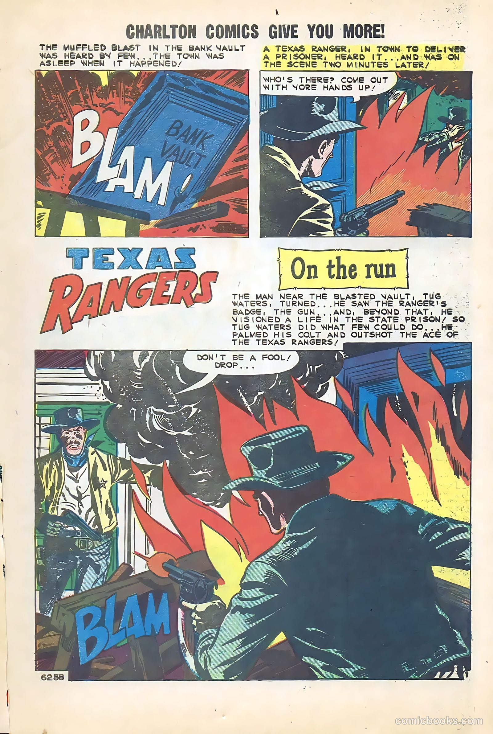 Texas Rangers in Action #22 (1960) — page 3 of 36