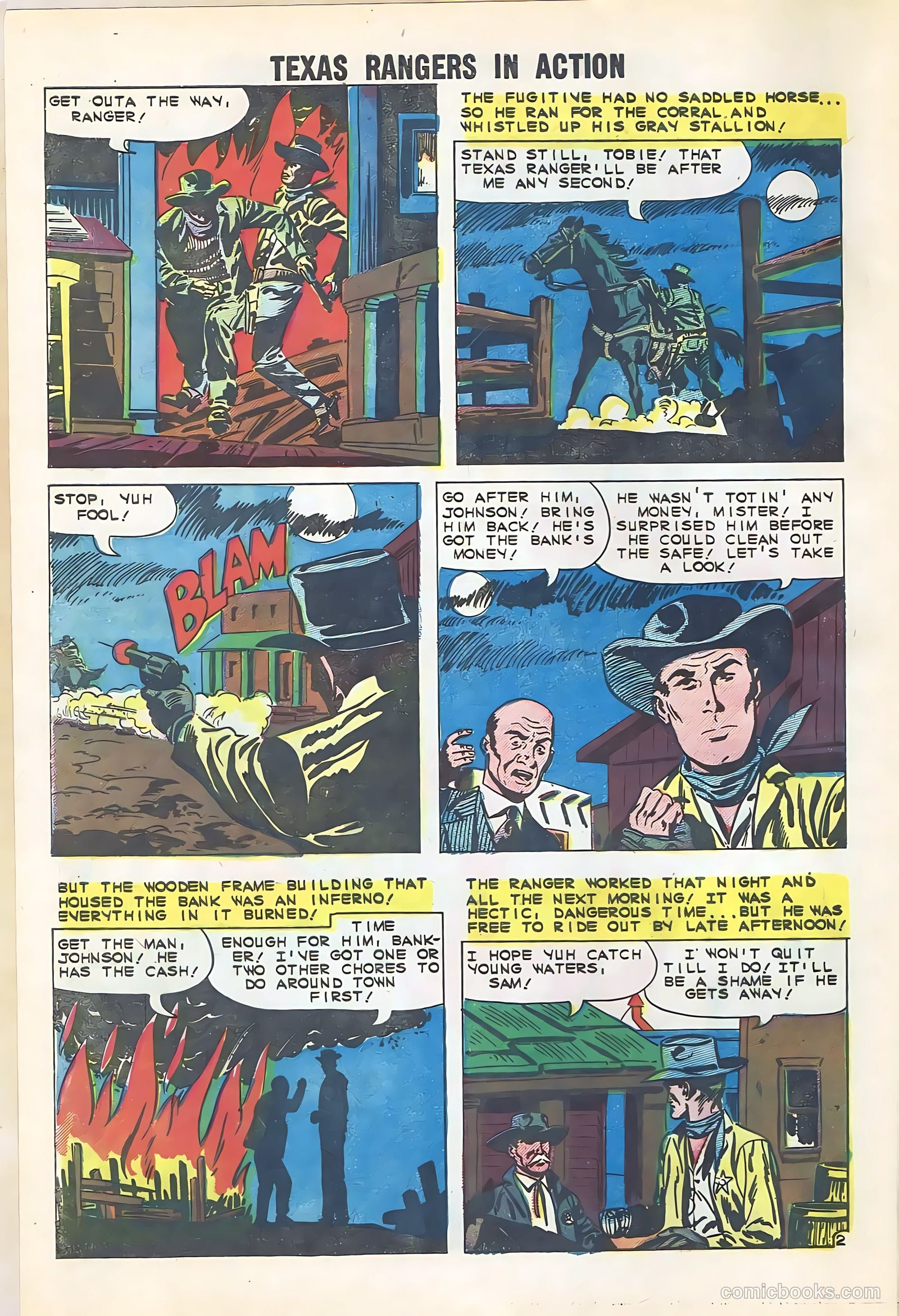 Texas Rangers in Action #22 (1960) — page 4 of 36