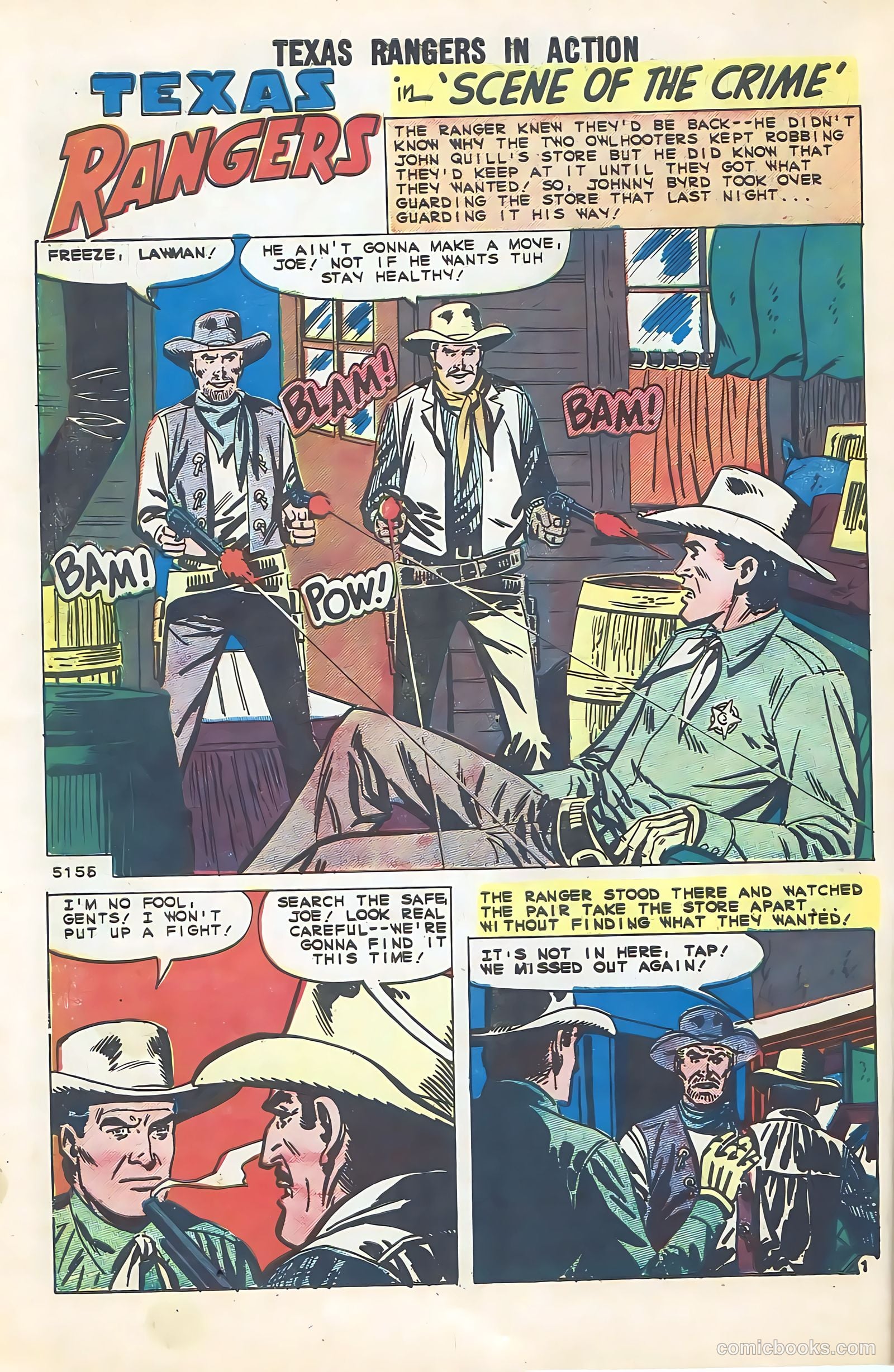 Texas Rangers in Action #22 (1960) — page 10 of 36