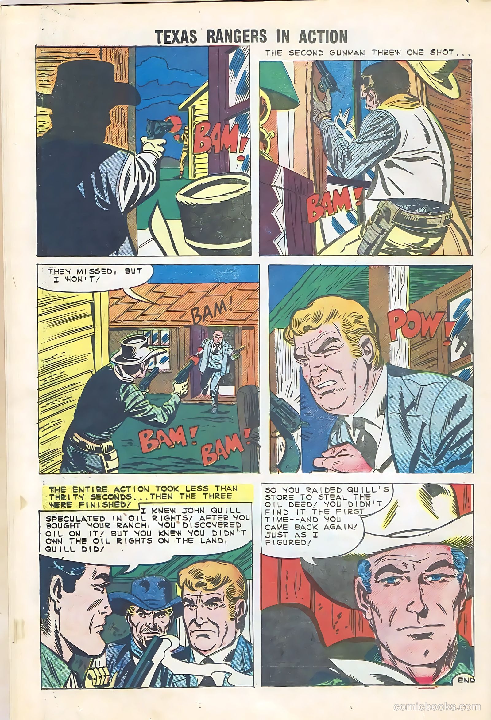 Texas Rangers in Action #22 (1960) — page 14 of 36