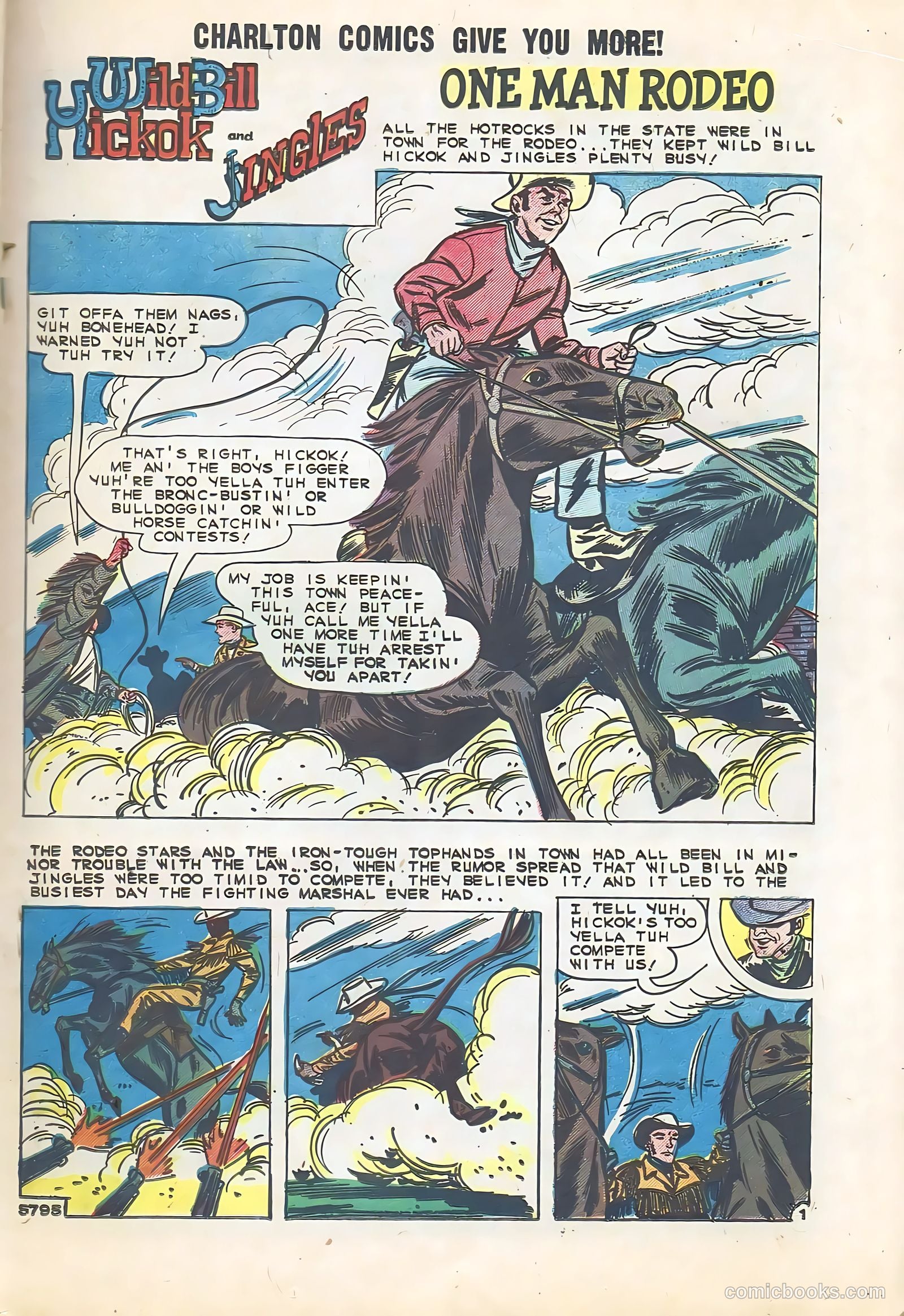Texas Rangers in Action #22 (1960) — page 19 of 36