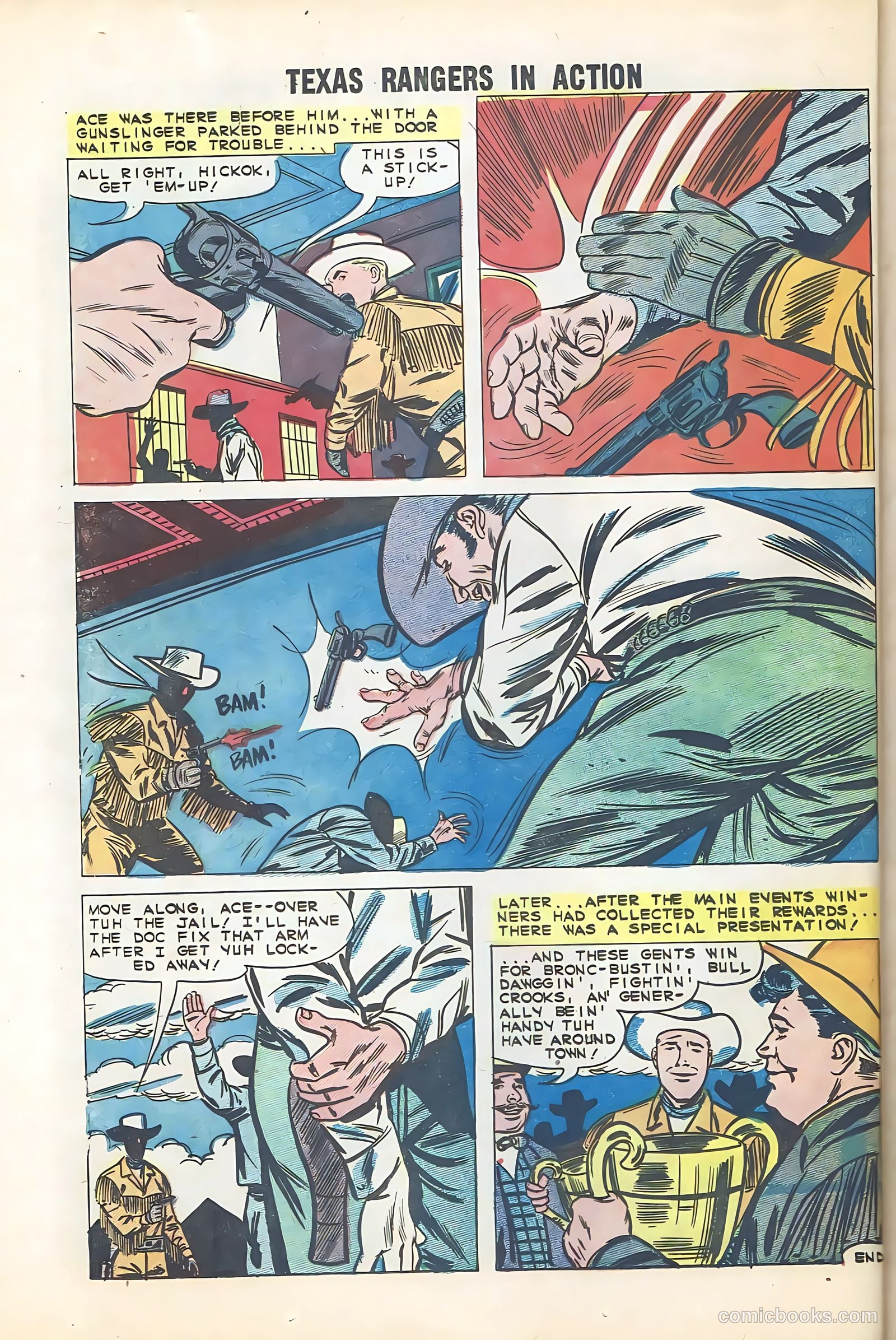 Texas Rangers in Action #22 (1960) — page 24 of 36