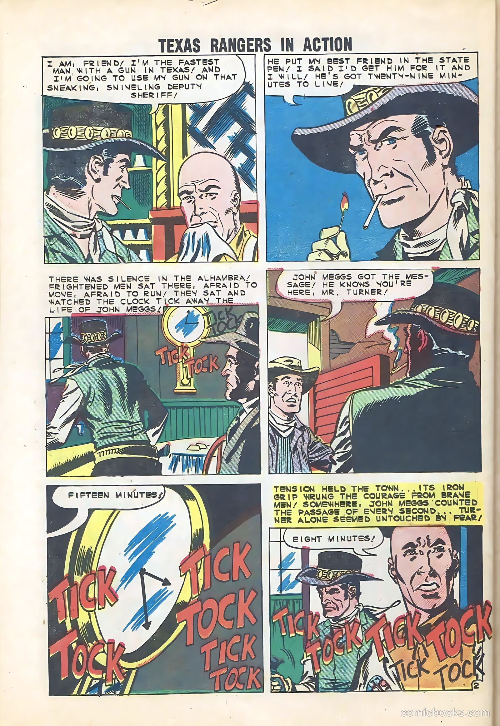 Texas Rangers in Action #22 (1960) — page 26 of 36