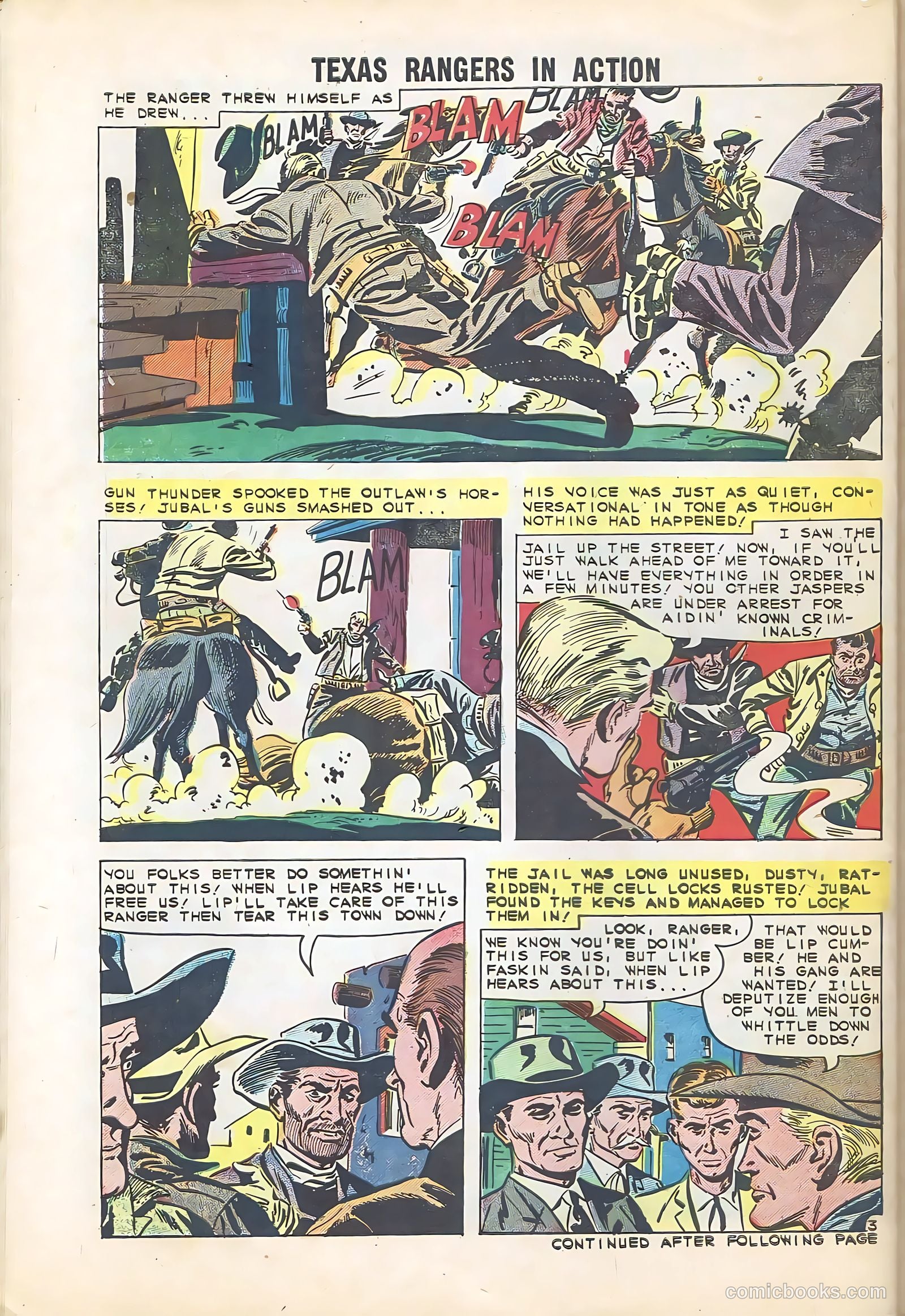 Texas Rangers in Action #22 (1960) — page 30 of 36