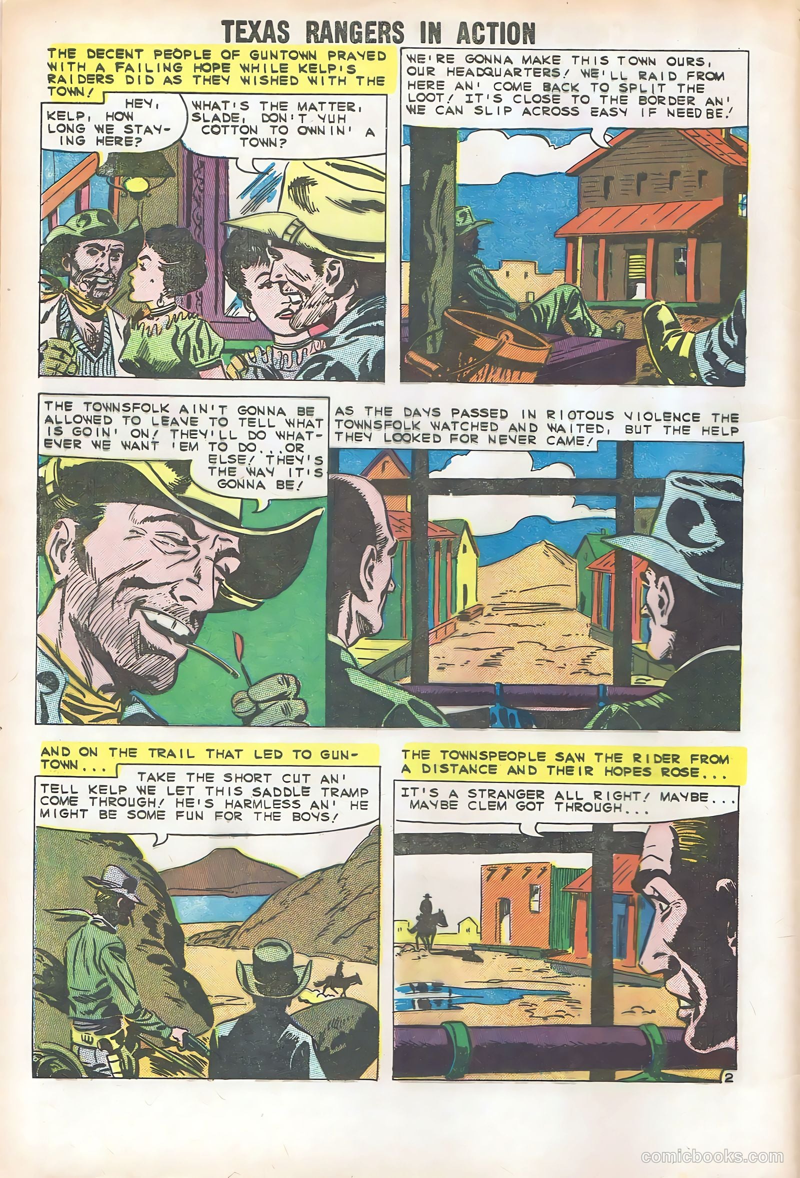Texas Rangers in Action #23 (1960) — page 4 of 36