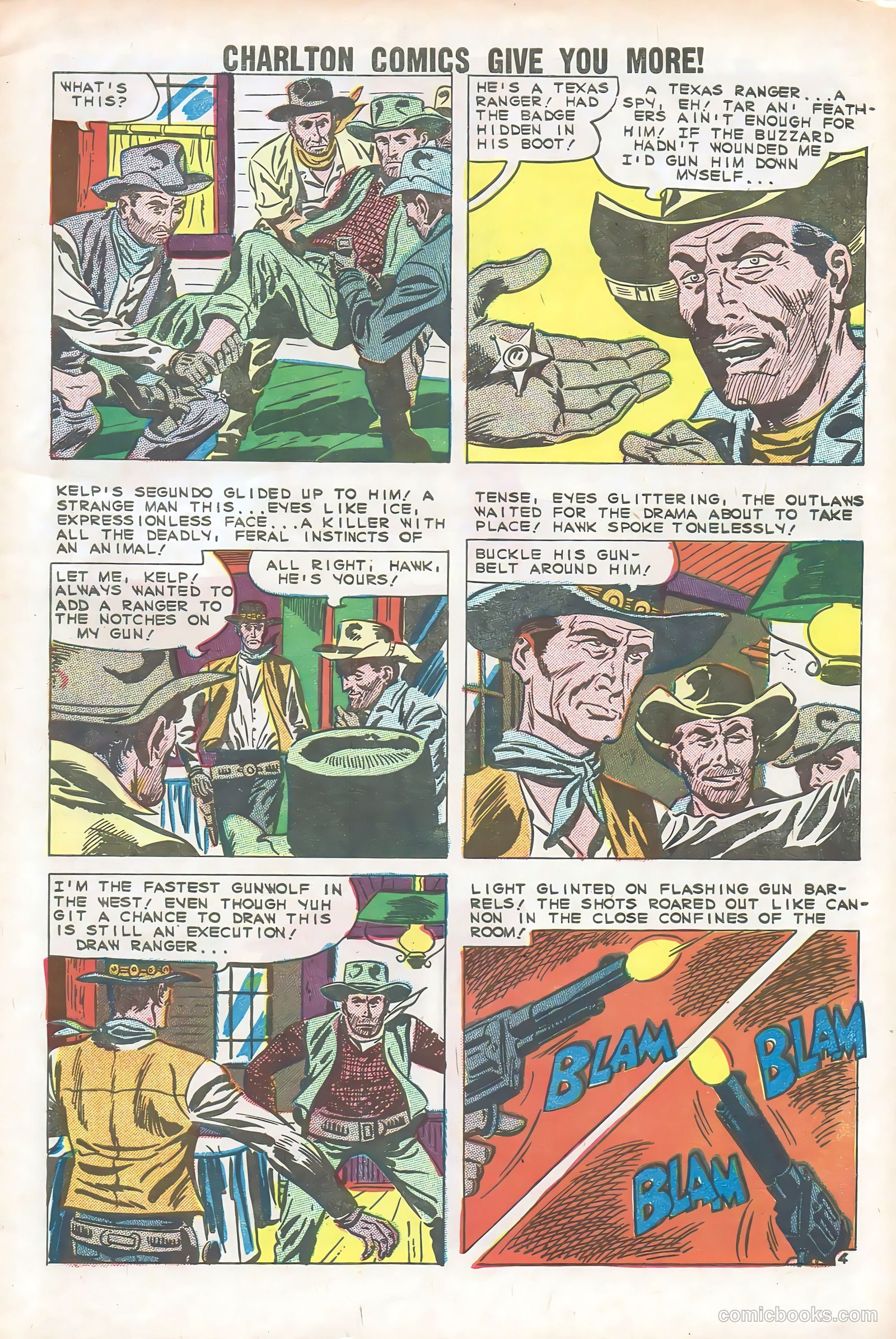 Texas Rangers in Action #23 (1960) — page 7 of 36