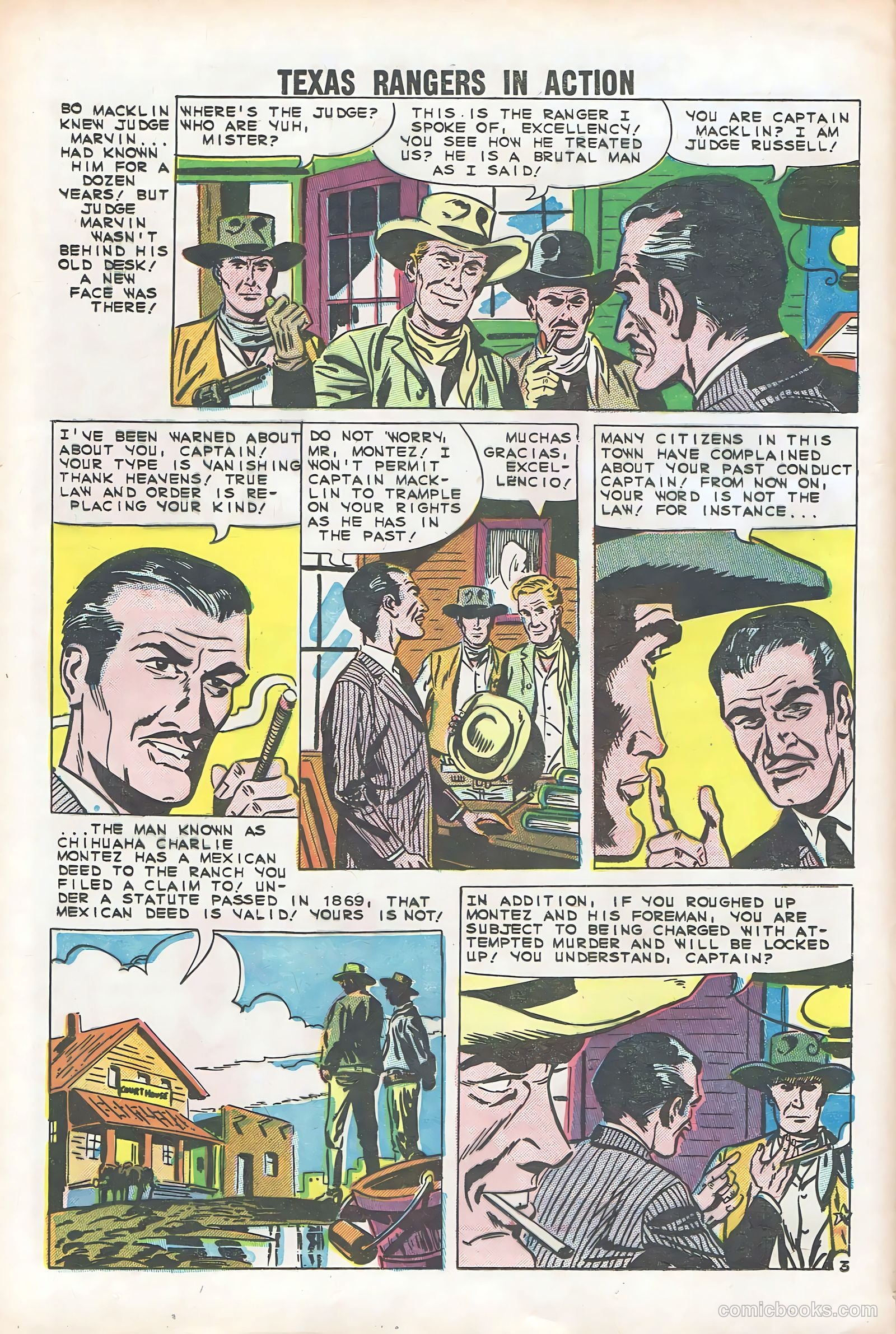 Texas Rangers in Action #23 (1960) — page 12 of 36
