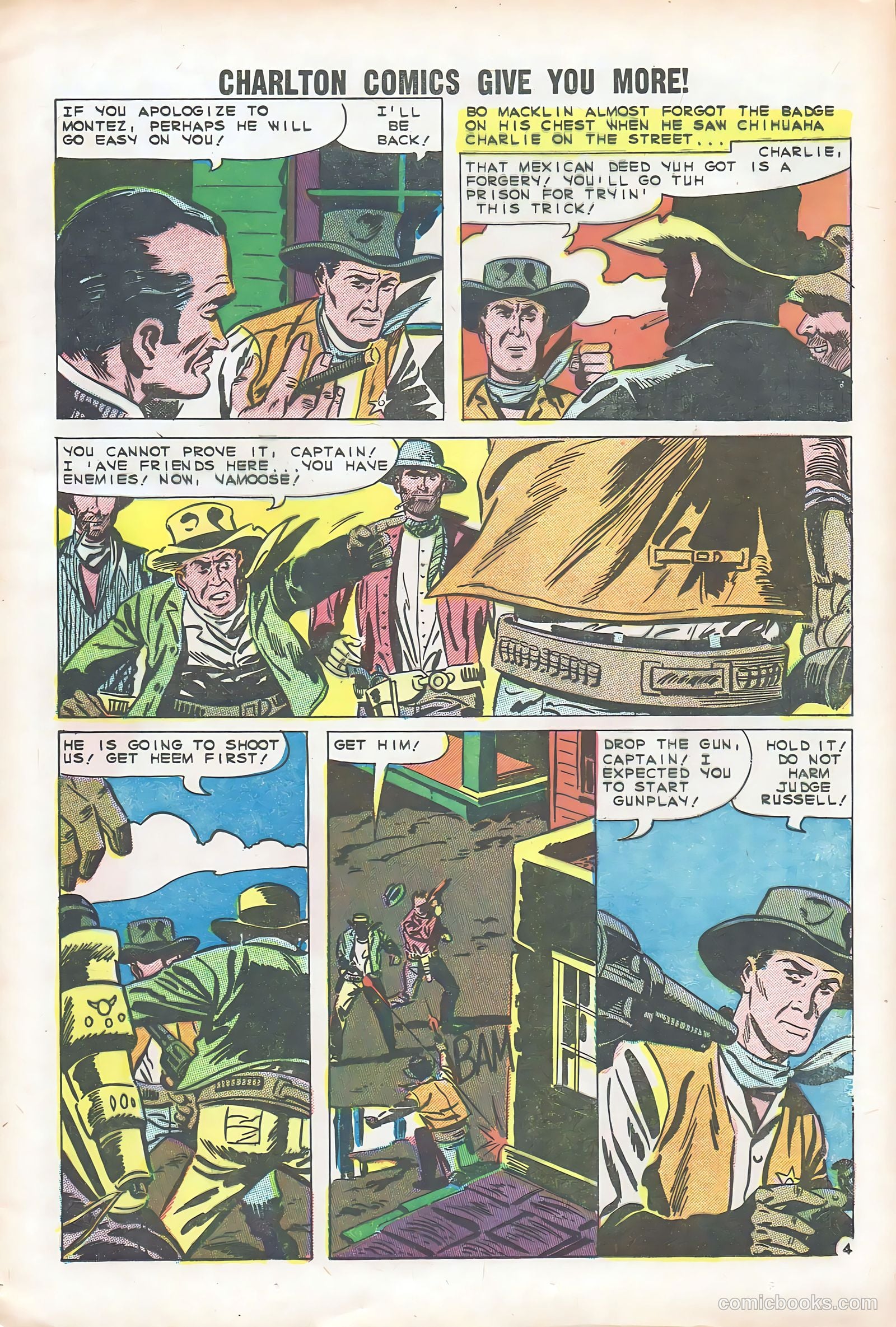 Texas Rangers in Action #23 (1960) — page 13 of 36