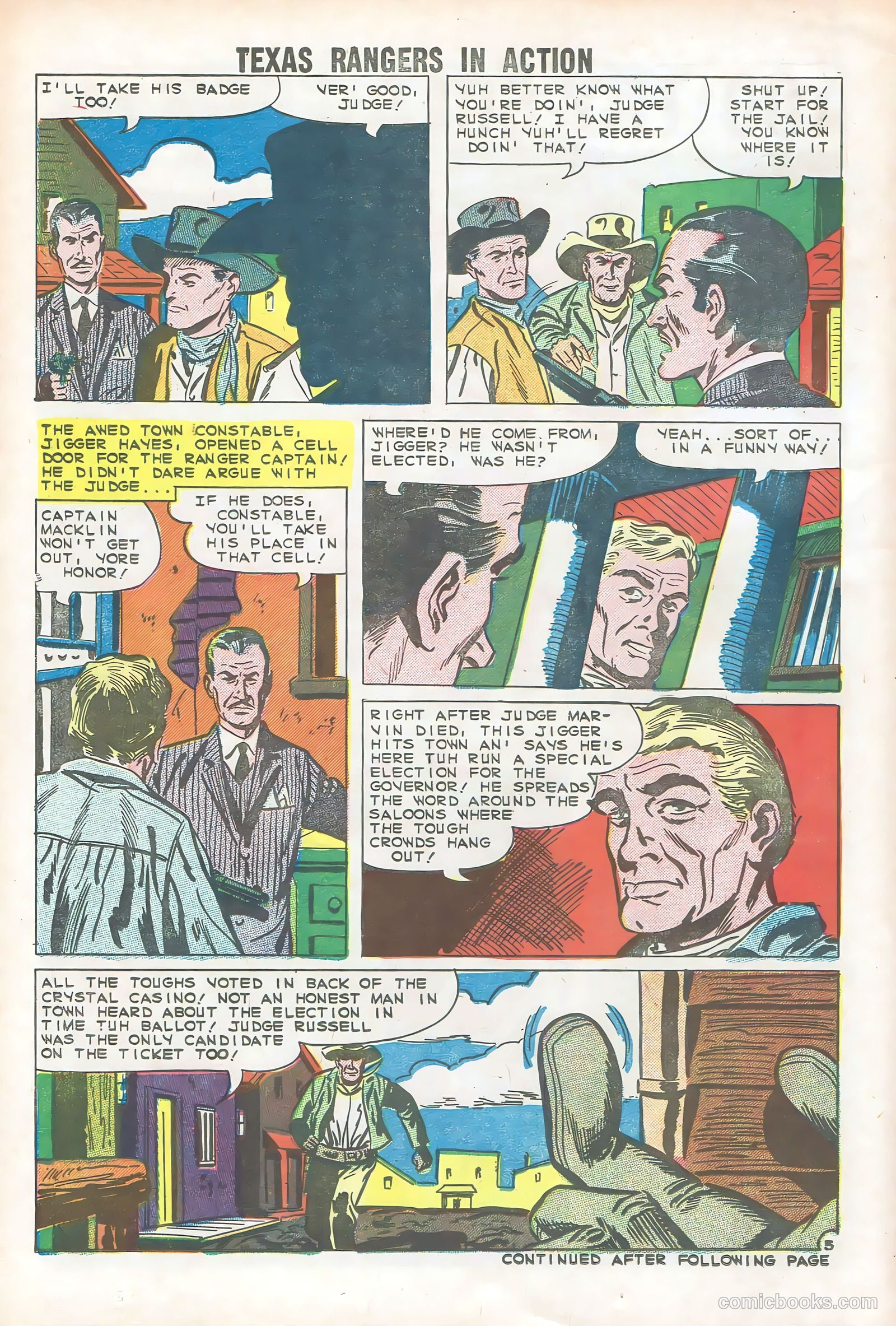Texas Rangers in Action #23 (1960) — page 14 of 36