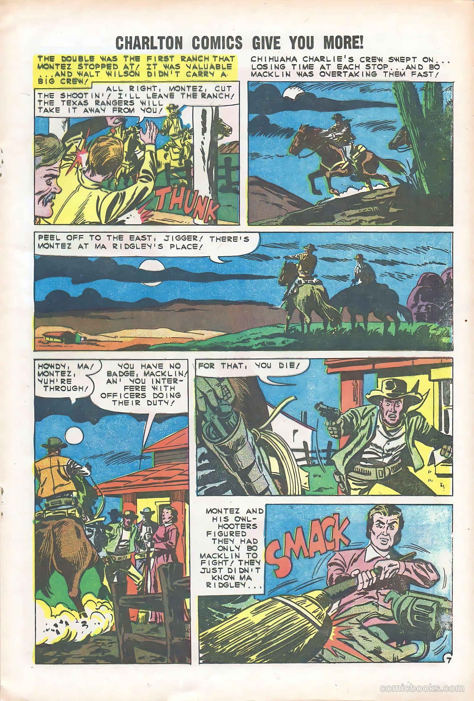 Texas Rangers in Action #23 (1960) — page 17 of 36
