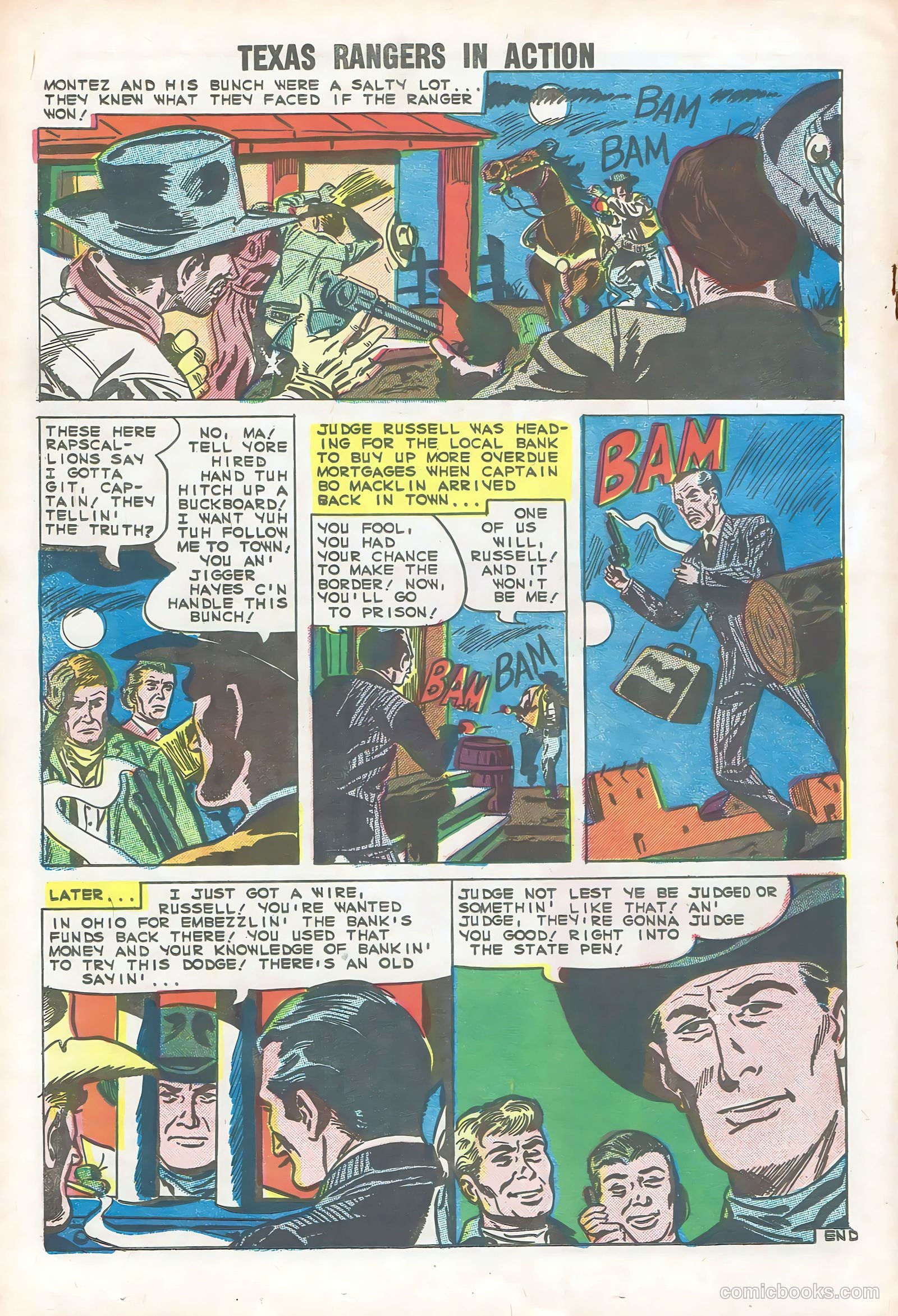 Texas Rangers in Action #23 (1960) — page 18 of 36