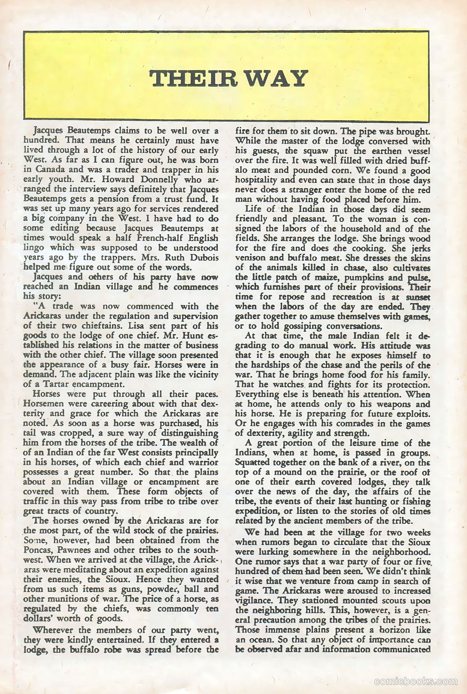 Texas Rangers in Action #23 (1960) — page 19 of 36