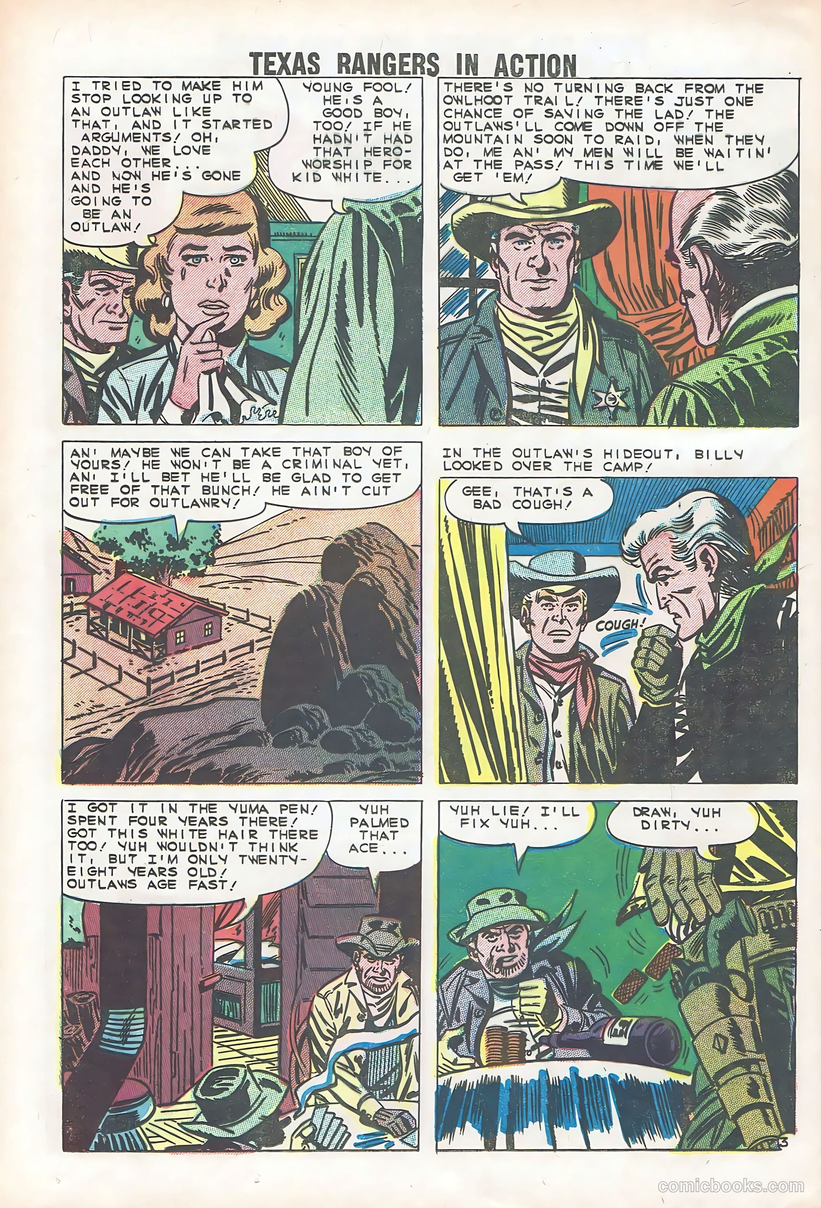 Texas Rangers in Action #23 (1960) — page 24 of 36