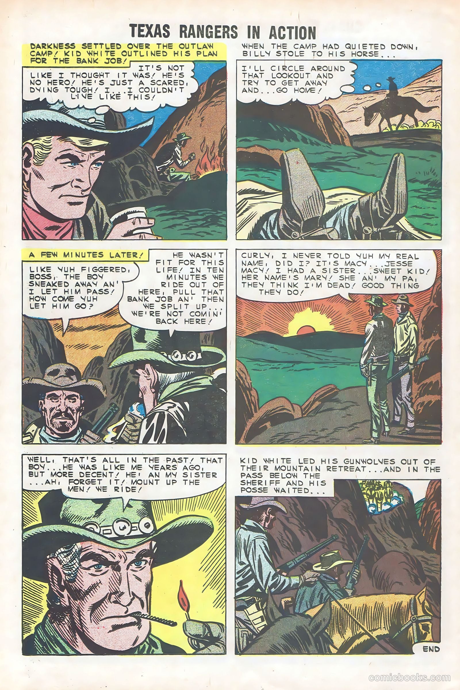 Texas Rangers in Action #23 (1960) — page 26 of 36