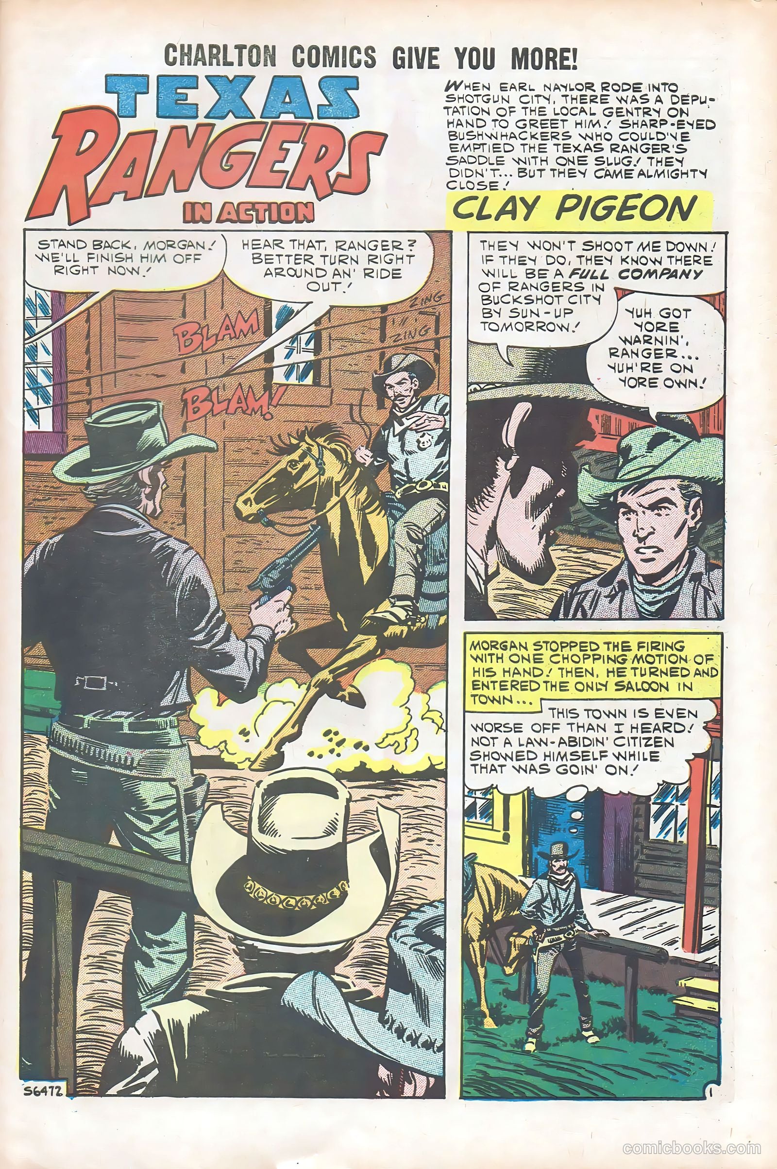 Texas Rangers in Action #23 (1960) — page 27 of 36