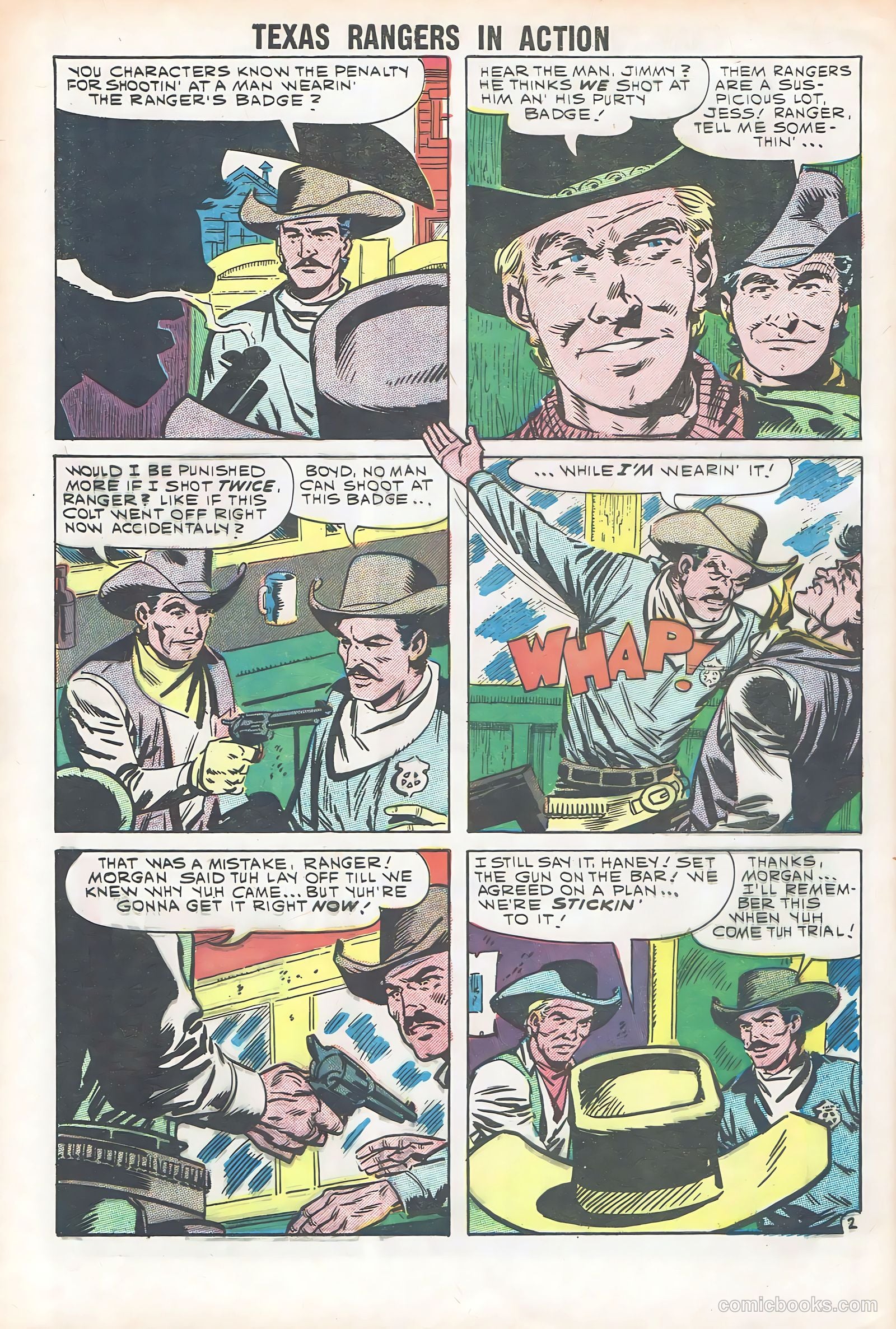 Texas Rangers in Action #23 (1960) — page 28 of 36