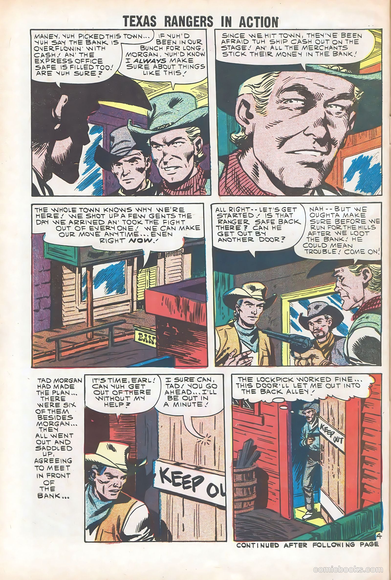 Texas Rangers in Action #23 (1960) — page 30 of 36