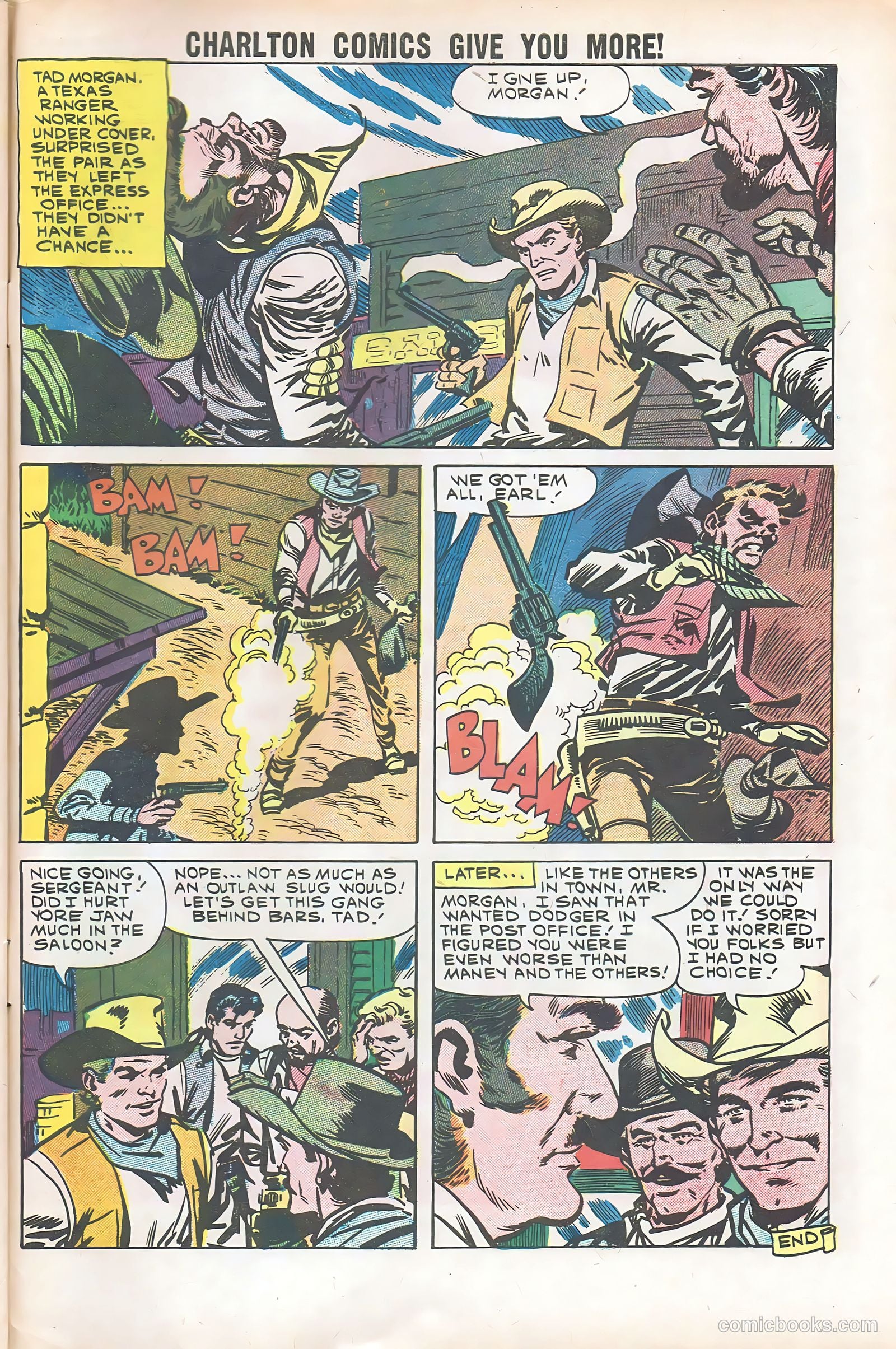 Texas Rangers in Action #23 (1960) — page 33 of 36