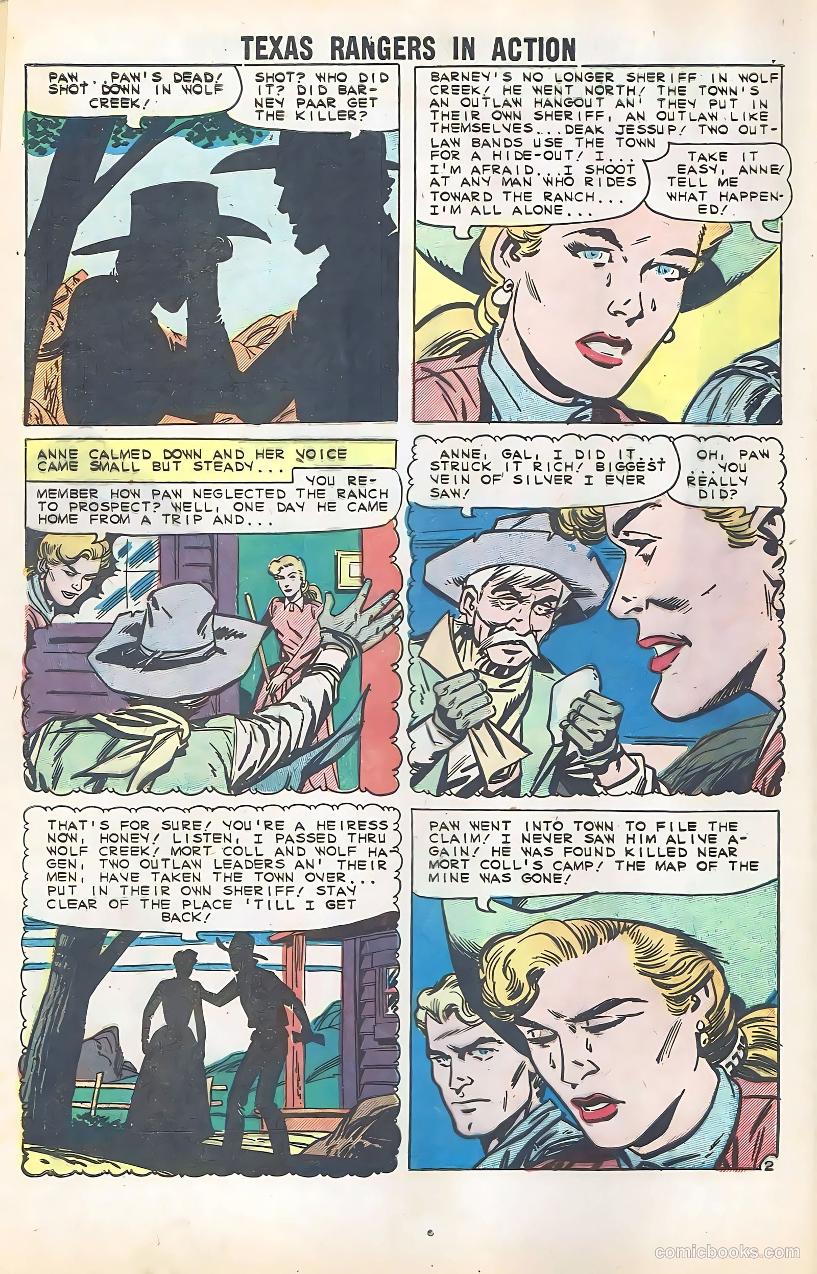 Texas Rangers in Action #24 (1960) — page 4 of 36