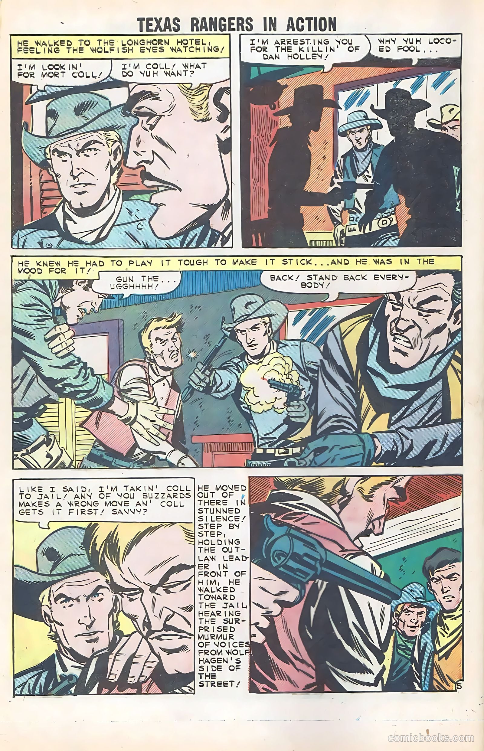 Texas Rangers in Action #24 (1960) — page 8 of 36