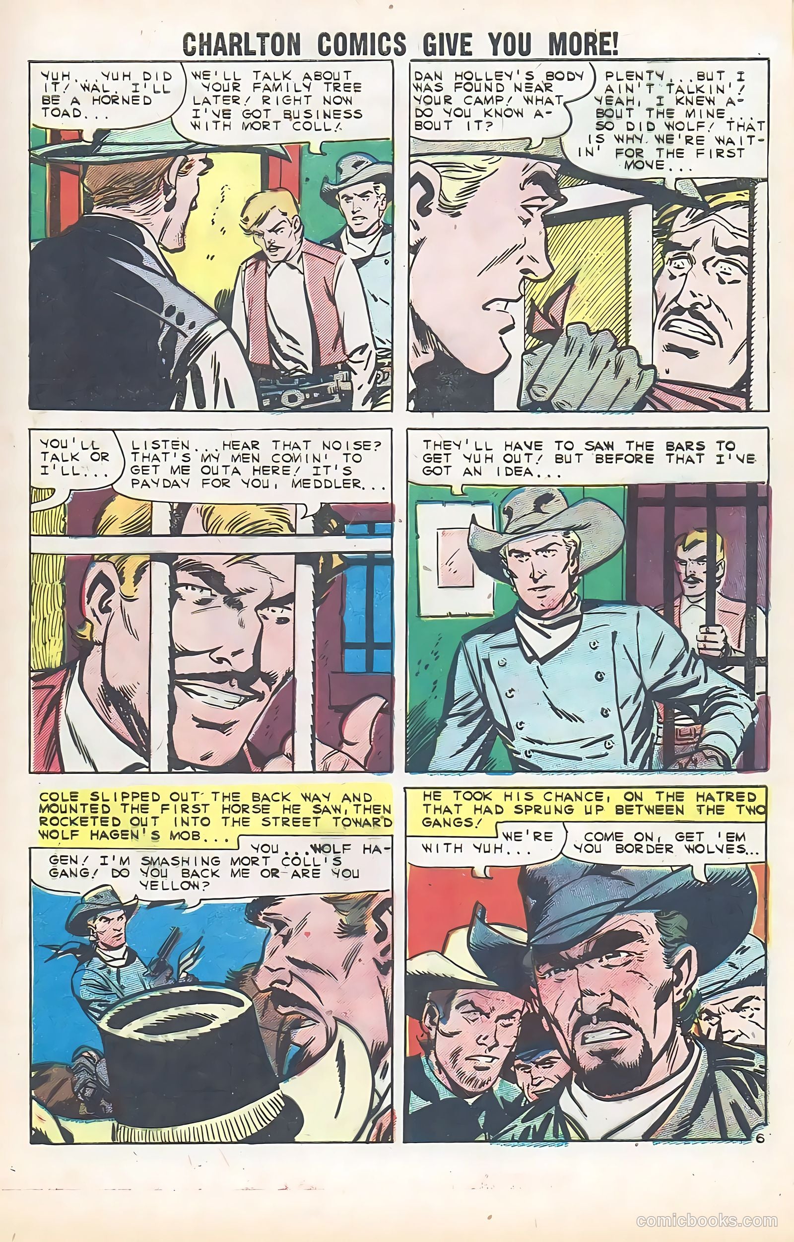 Texas Rangers in Action #24 (1960) — page 9 of 36